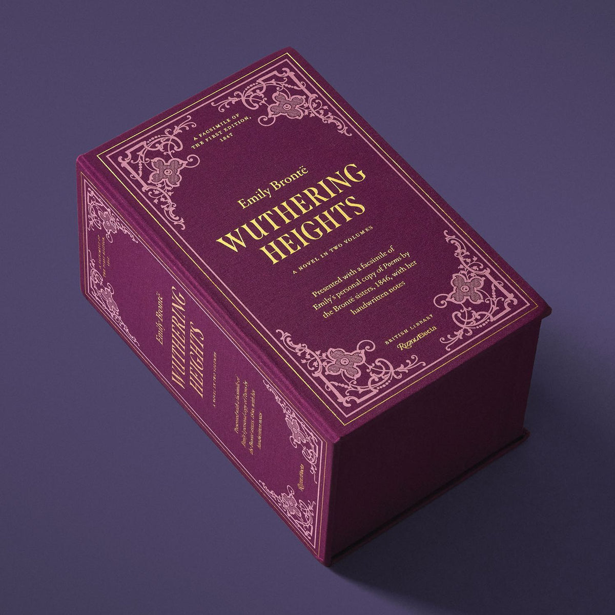 Wuthering Heights (British Library Deluxe Facsimile Edition): A Novel in Two Volumes