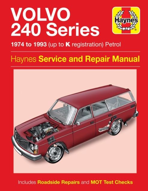 Volvo 240 Series Petrol (74 - 93) Haynes Repair Manual