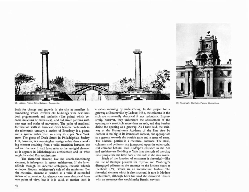 Robert Venturi: Complexity And Contradiction In Architecture