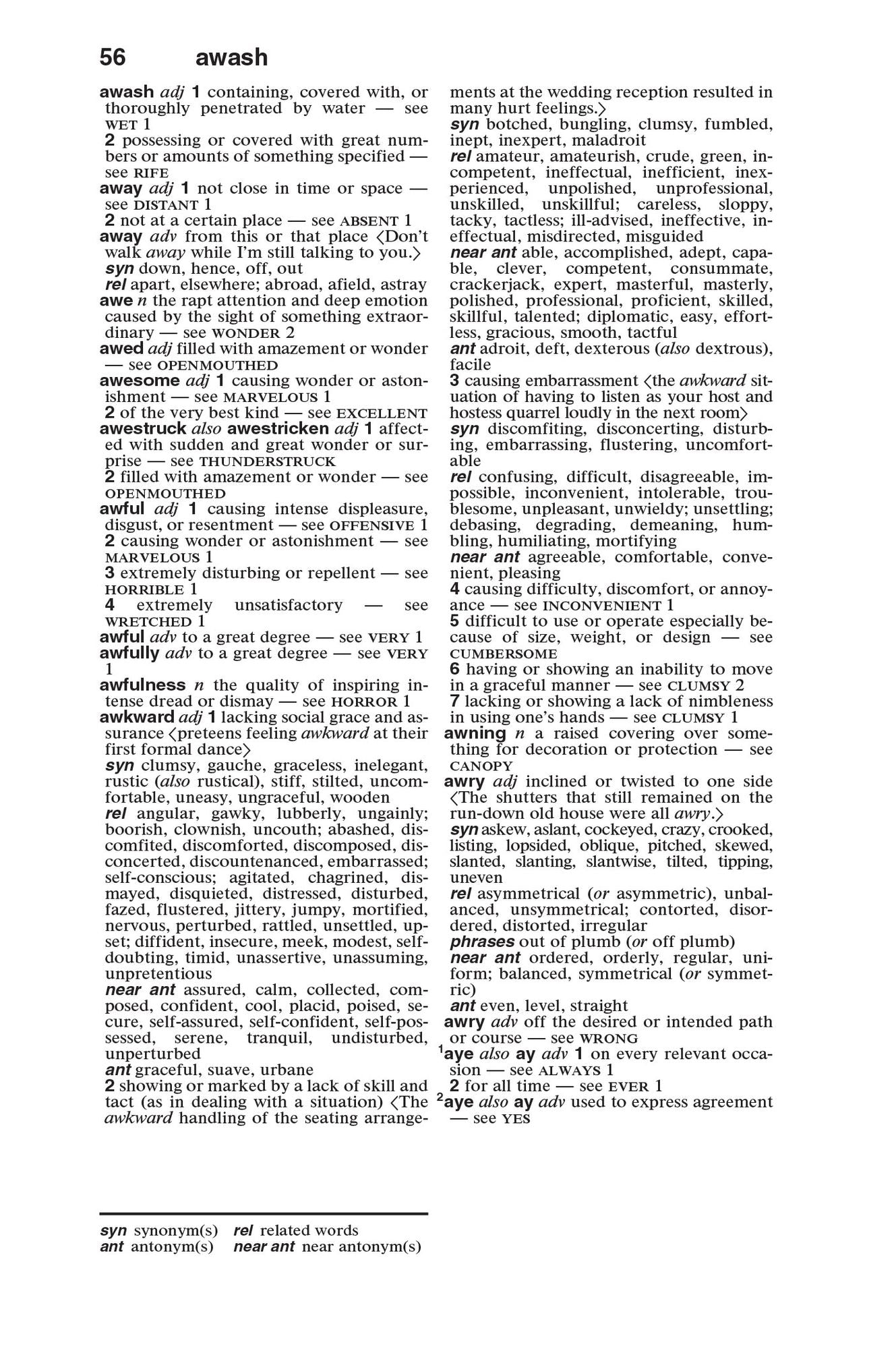 The Merriam-Webster Thesaurus