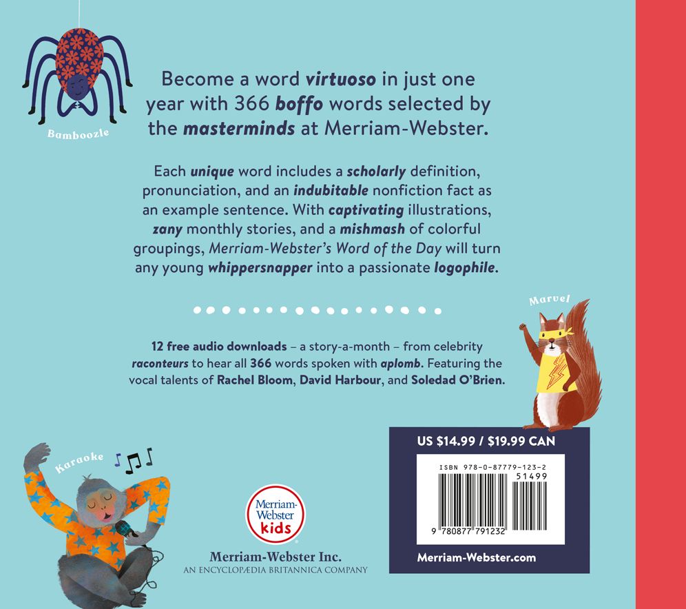 Merriam-Webster's Word of the Day: 366 Elevating Utterances to Stretch Your Cranium and Tickle Your Humerus