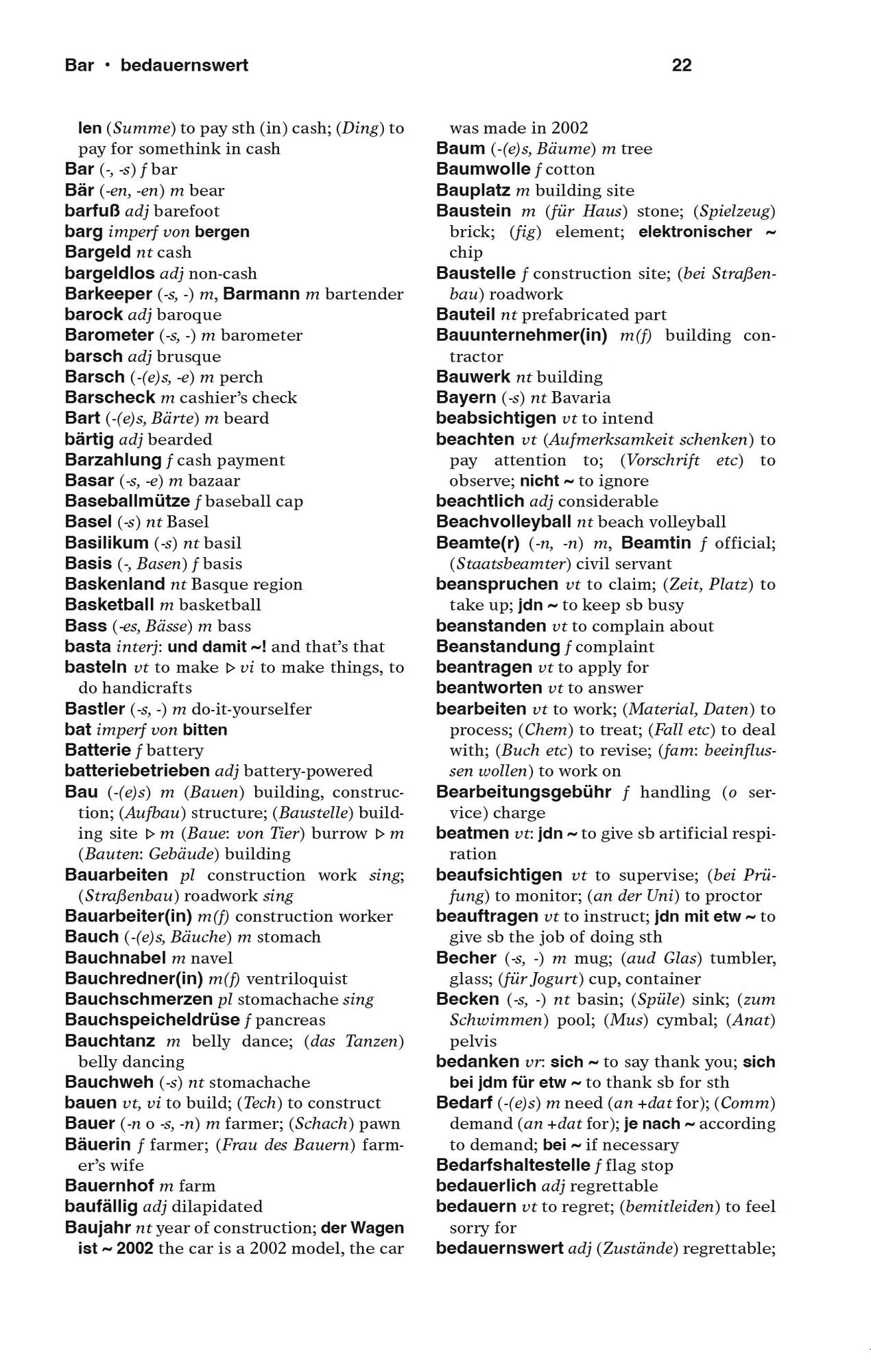 Merriam-Webster's German-English Dictionary