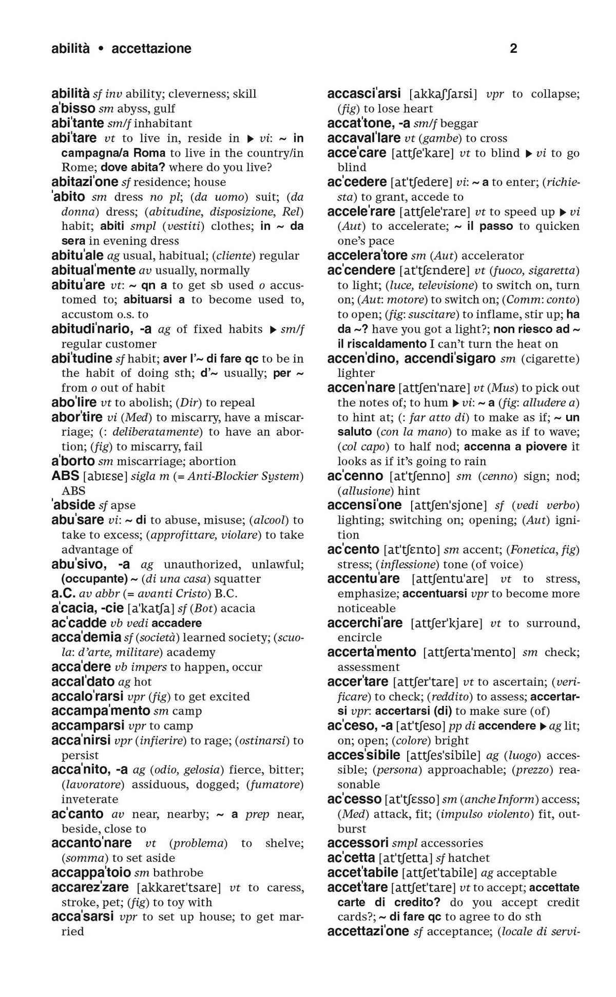 Merriam-Webster's Italian-English Dictionary