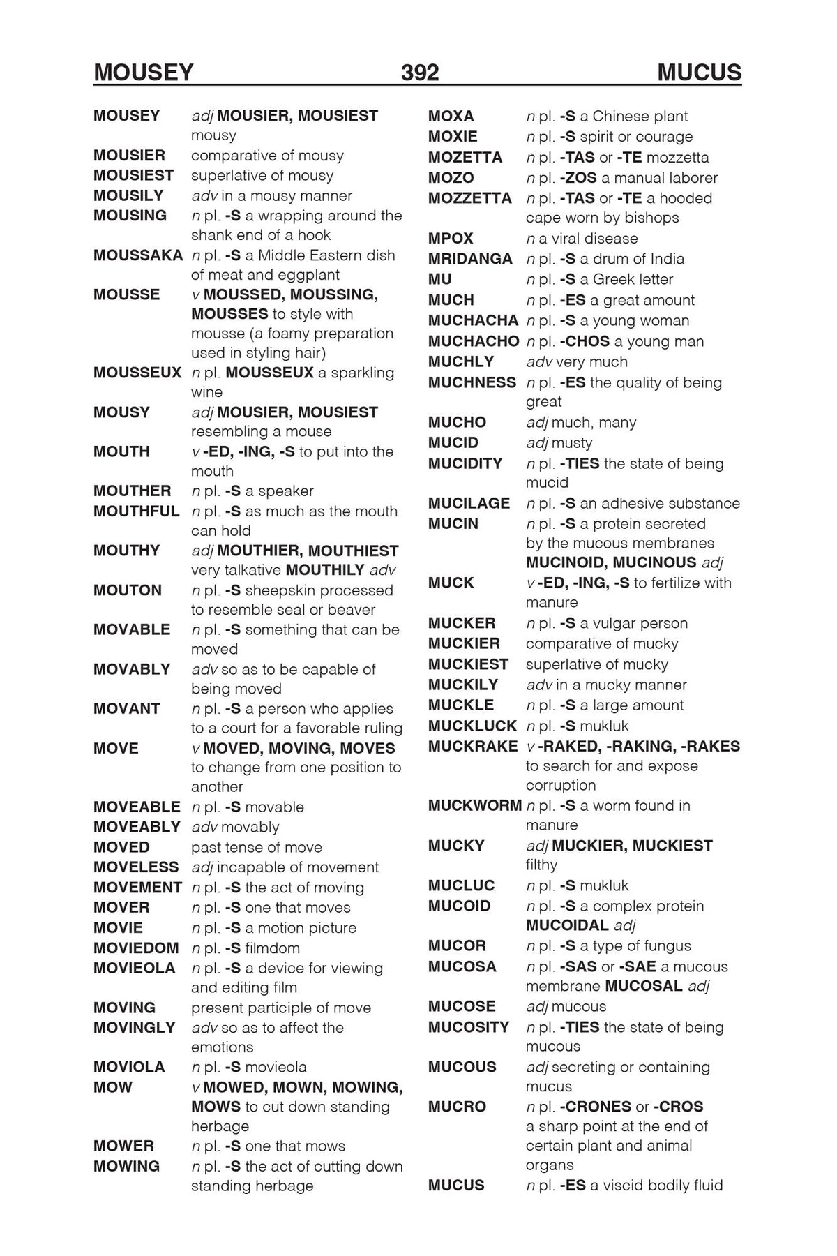 The Official SCRABBLE Players Dictionary, 8th Ed.