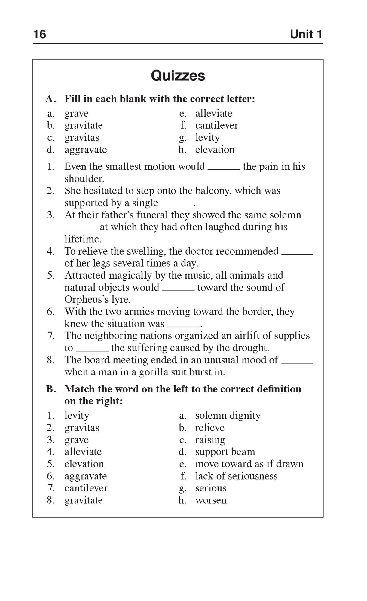 Merriam-Webster's Vocabulary Builder