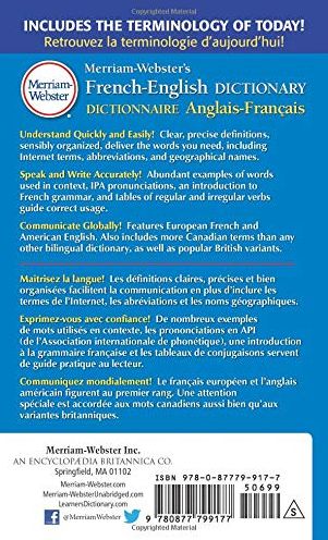 Merriam-Webster's French-English Dictionary