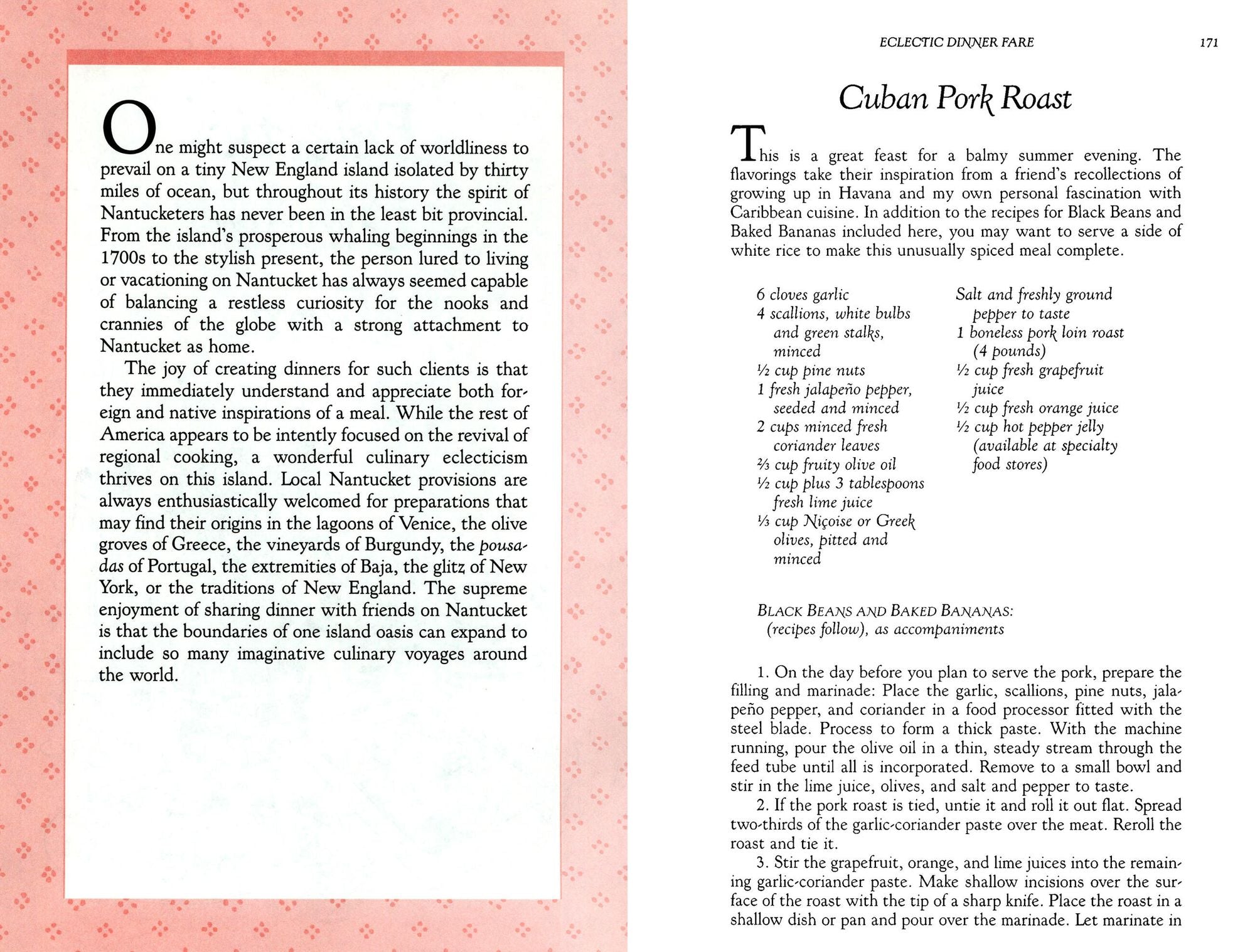 Nantucket Open-House Cookbook