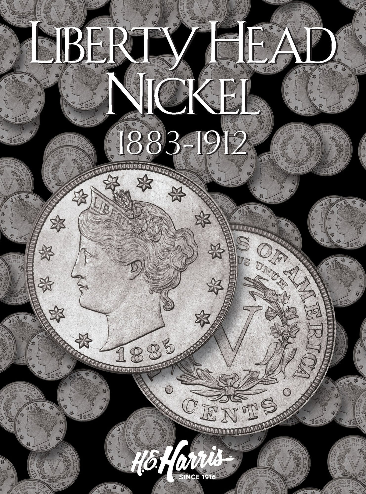 H.E. Harris® Coin Folder - Liberty Head (V) Nickels: 1883-1912