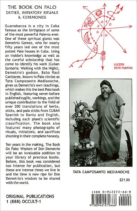 Book on Palo: Deities, Initiatory Rituals and Ceremonies