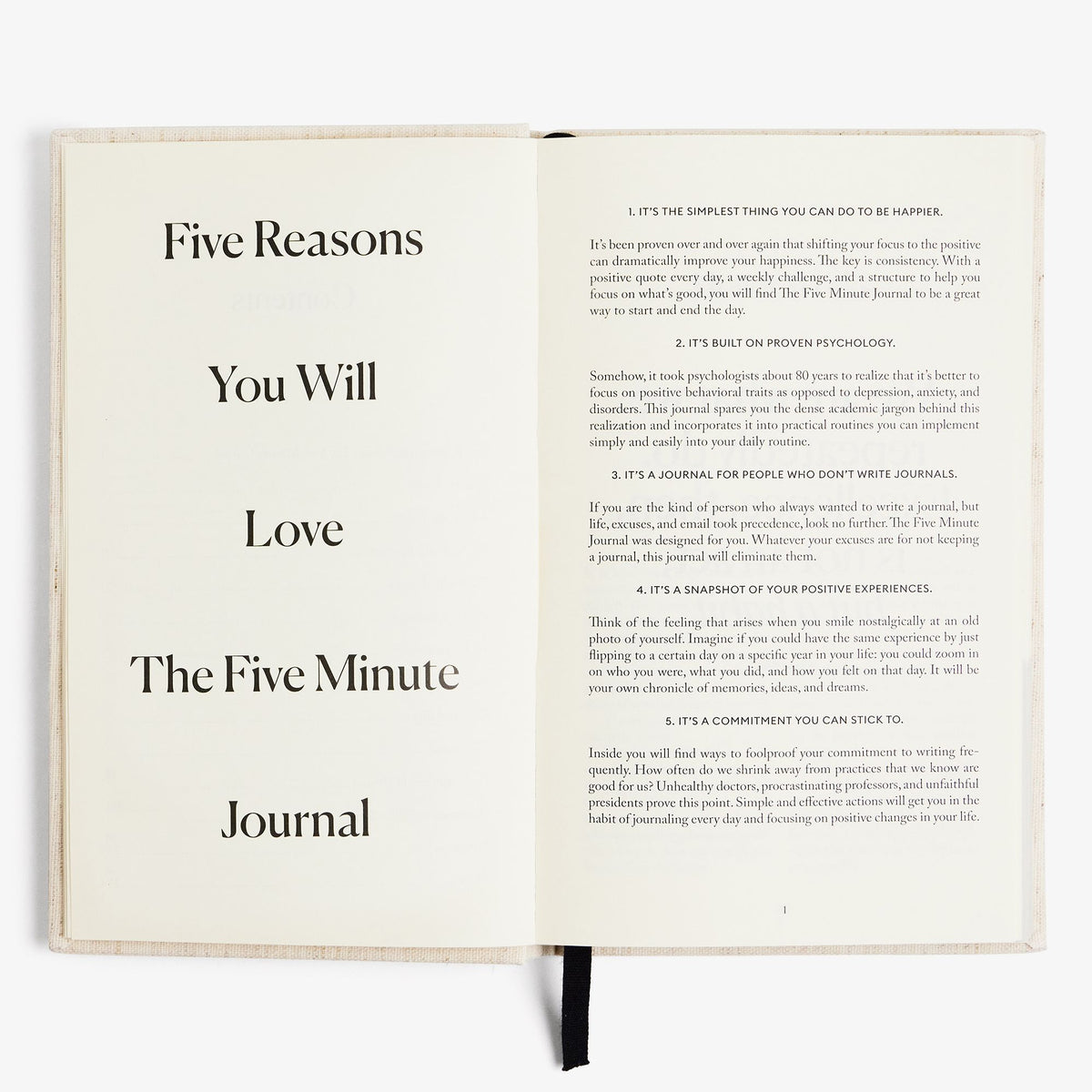The Five Minute Journal