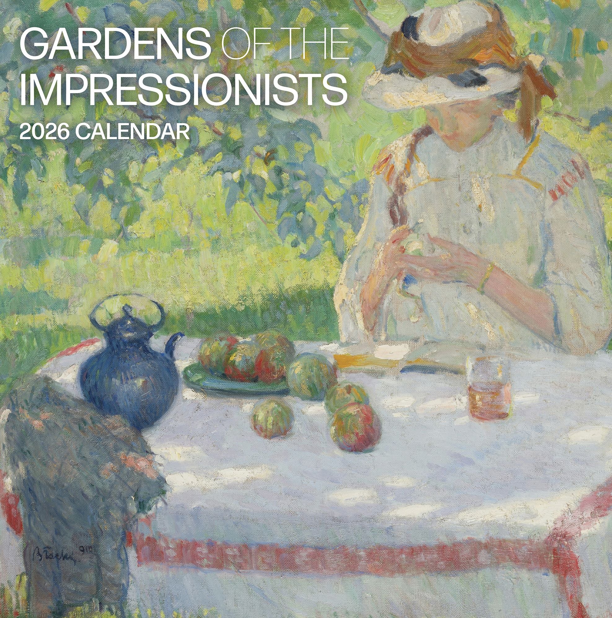 2026 Gardens of the Impressionists Wall Calendar