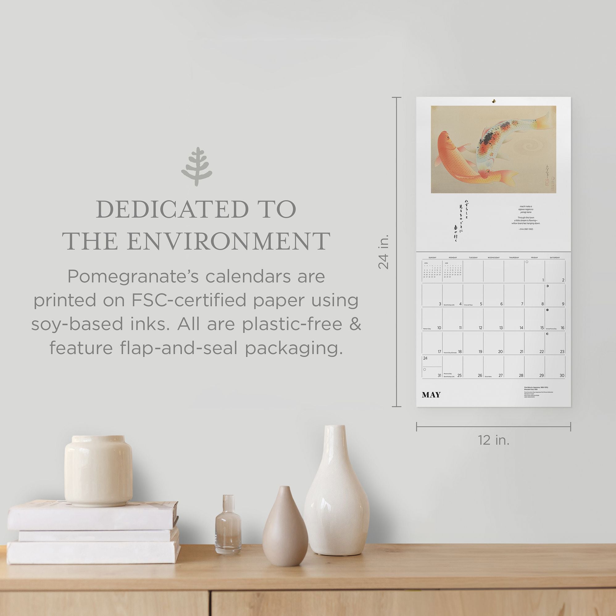 2026 Haiku: Japanese Art and Poetry Wall Calendar