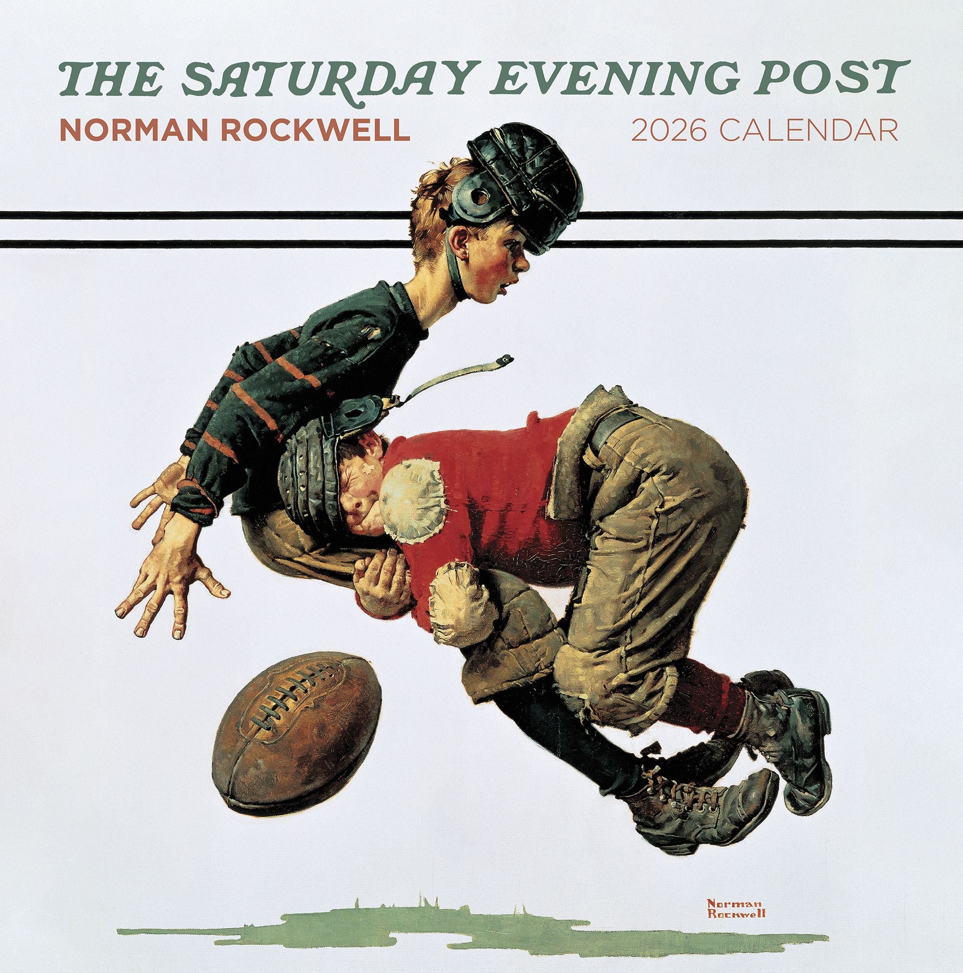 2026 Norman Rockwell: The Saturday Evening Post Wall Calendar