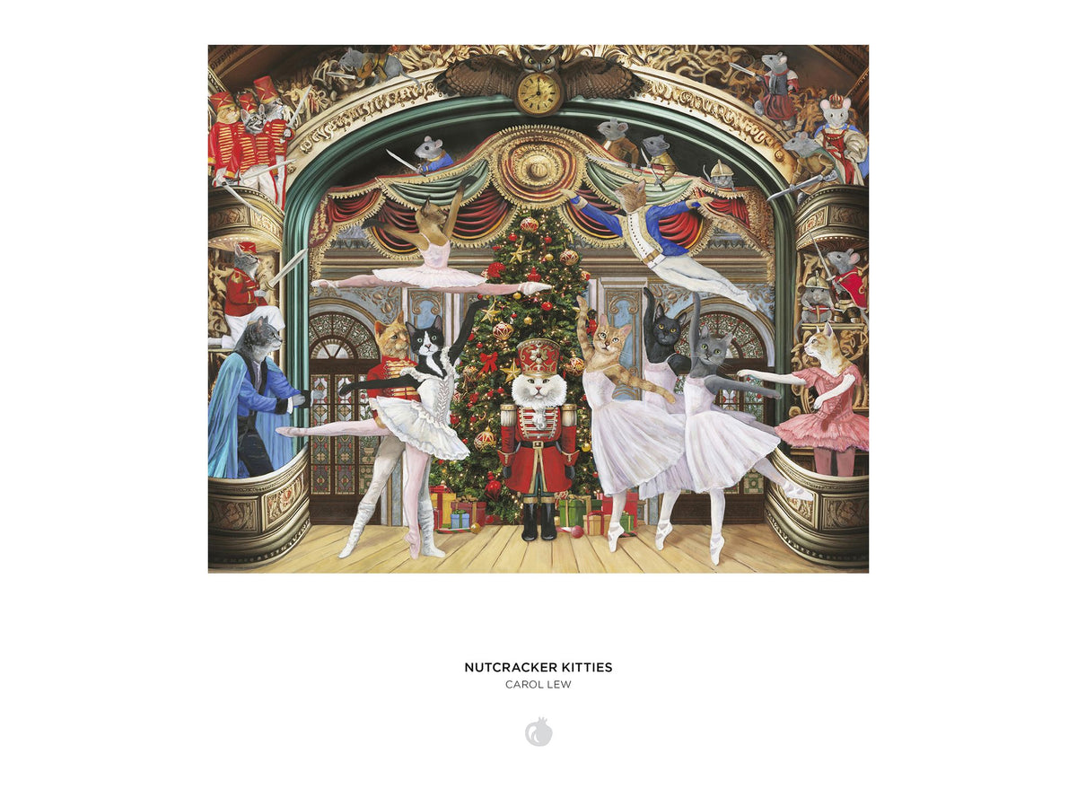 Carol Lew: Nutcracker Kitties 1000-Piece Jigsaw Puzzle