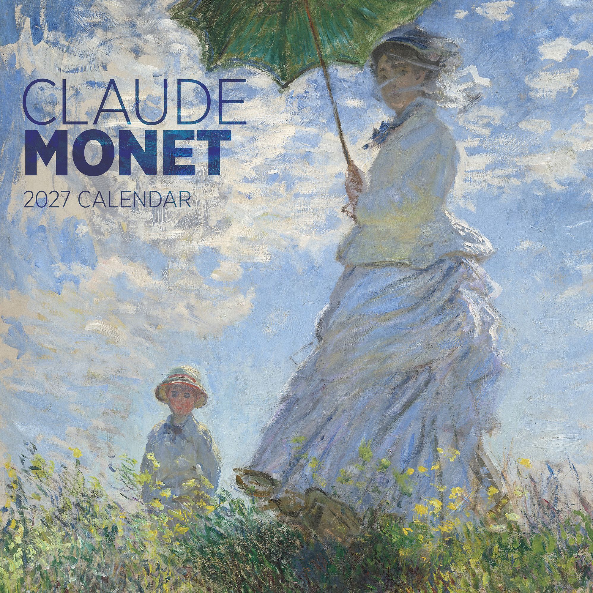 2027 Claude Monet Wall Calendar