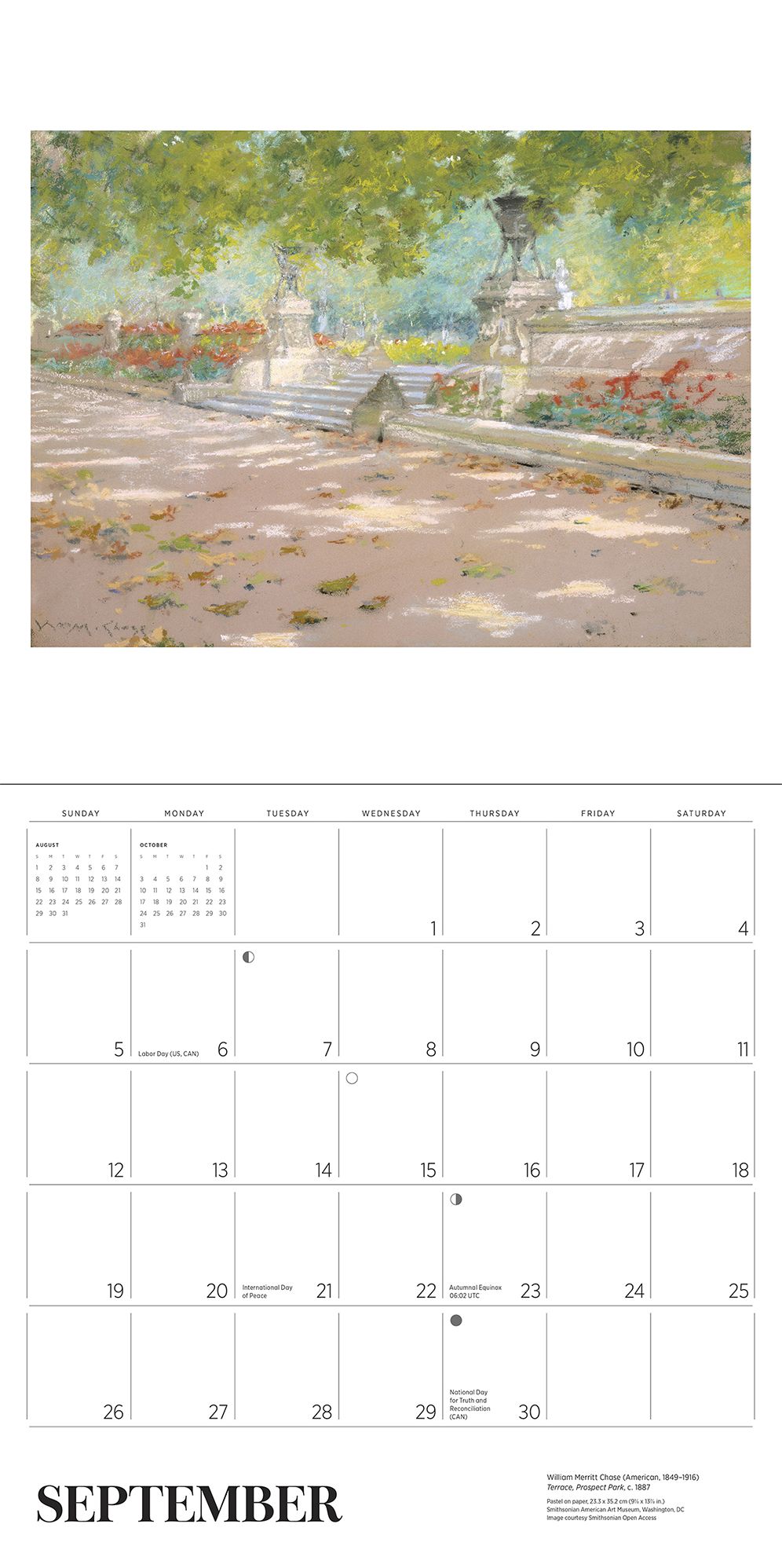 2027 Gardens of the Impressionists Wall Calendar