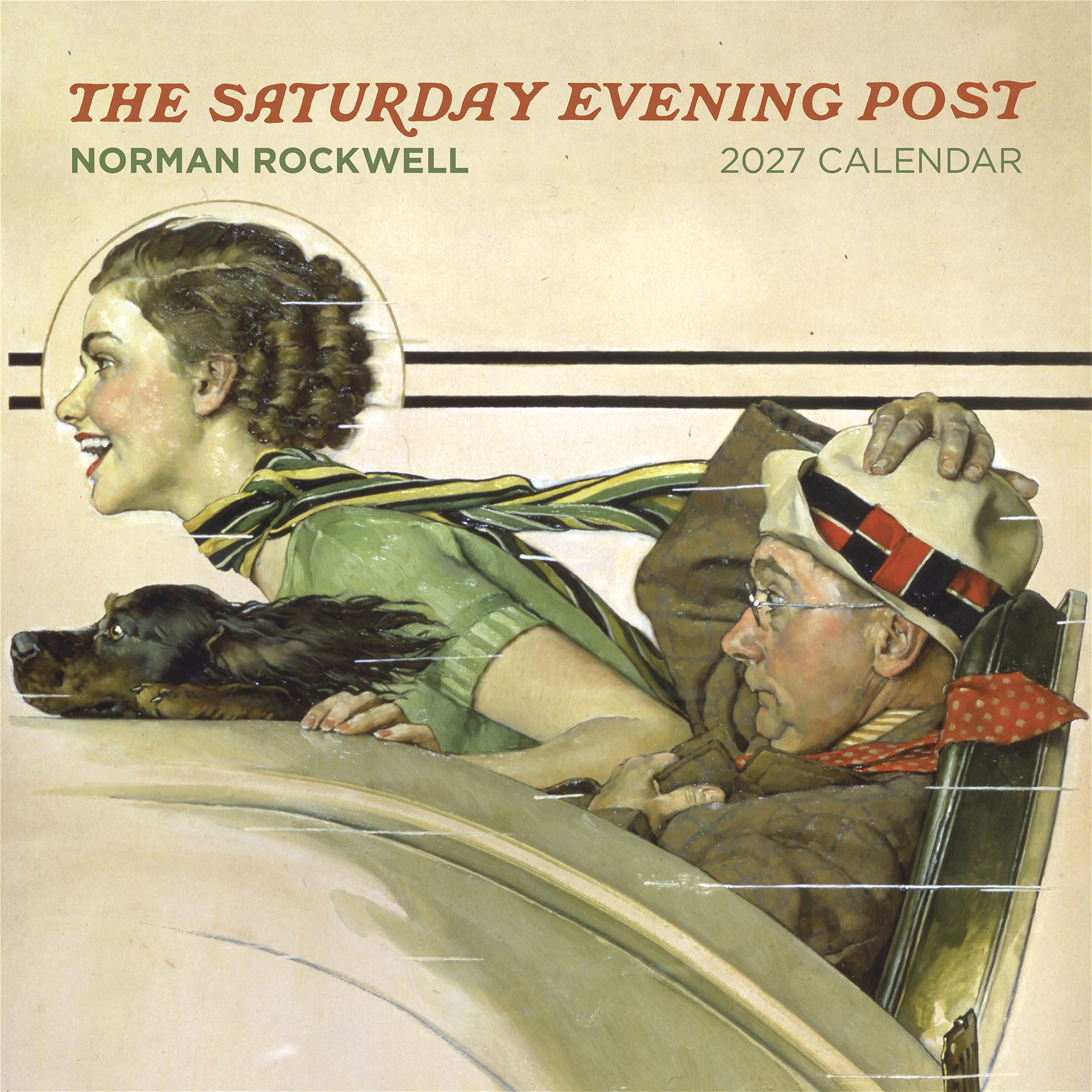 2027 Norman Rockwell: The Saturday Evening Post Wall Calendar