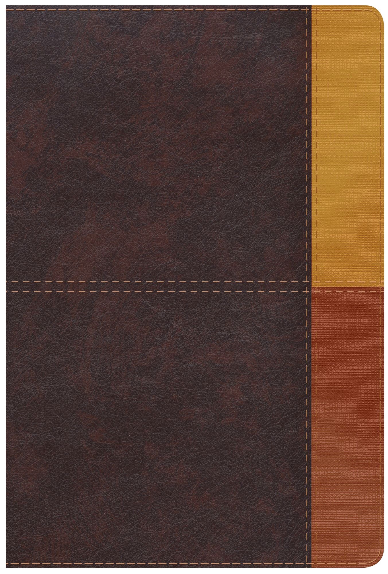 RVR 1960 Biblia de Estudio Arcoíris, cocoa/ terracota símil piel con índice