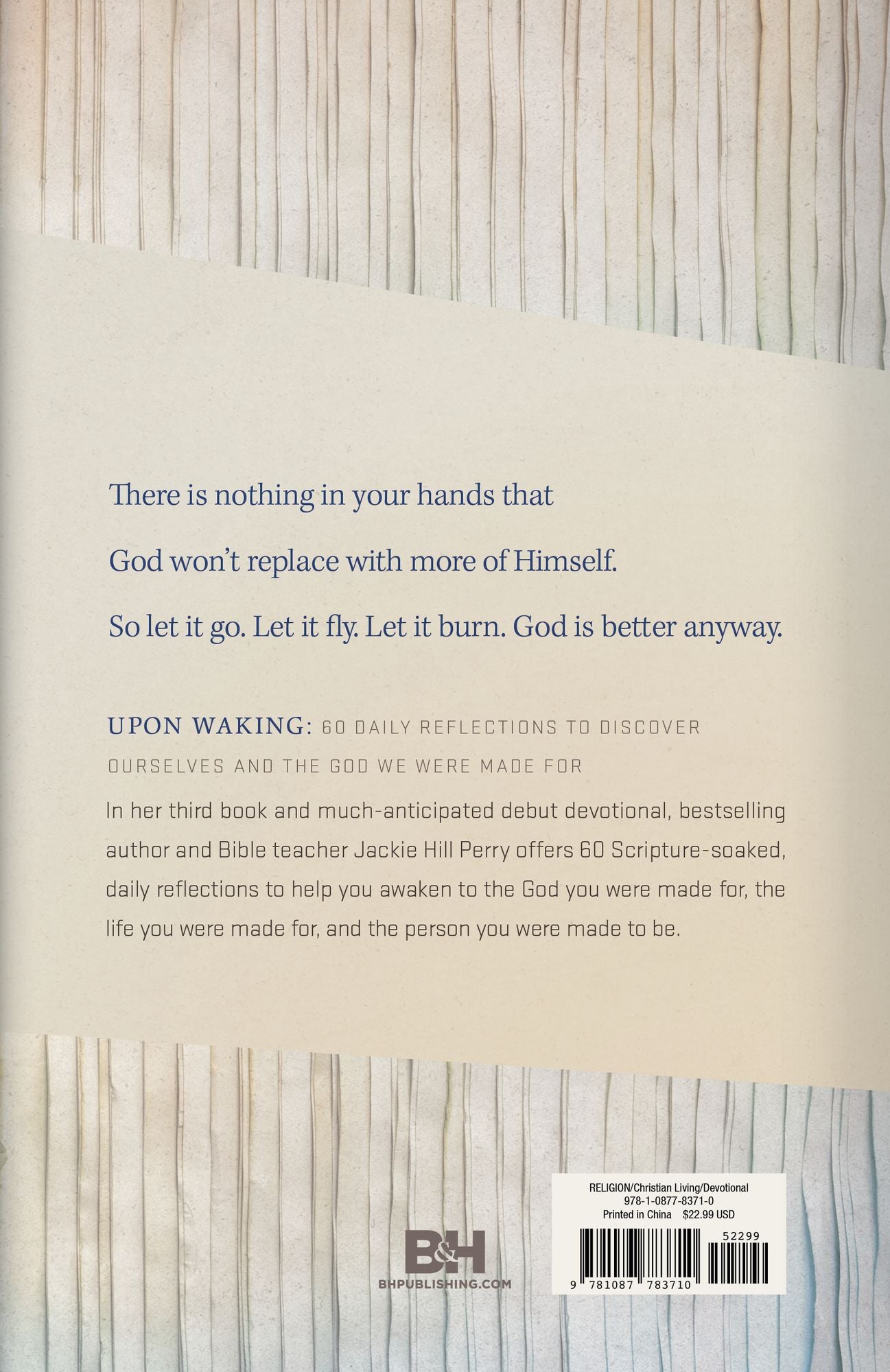 Upon Waking: 60 Daily Reflections to Discover Ourselves and the God We Were Made For