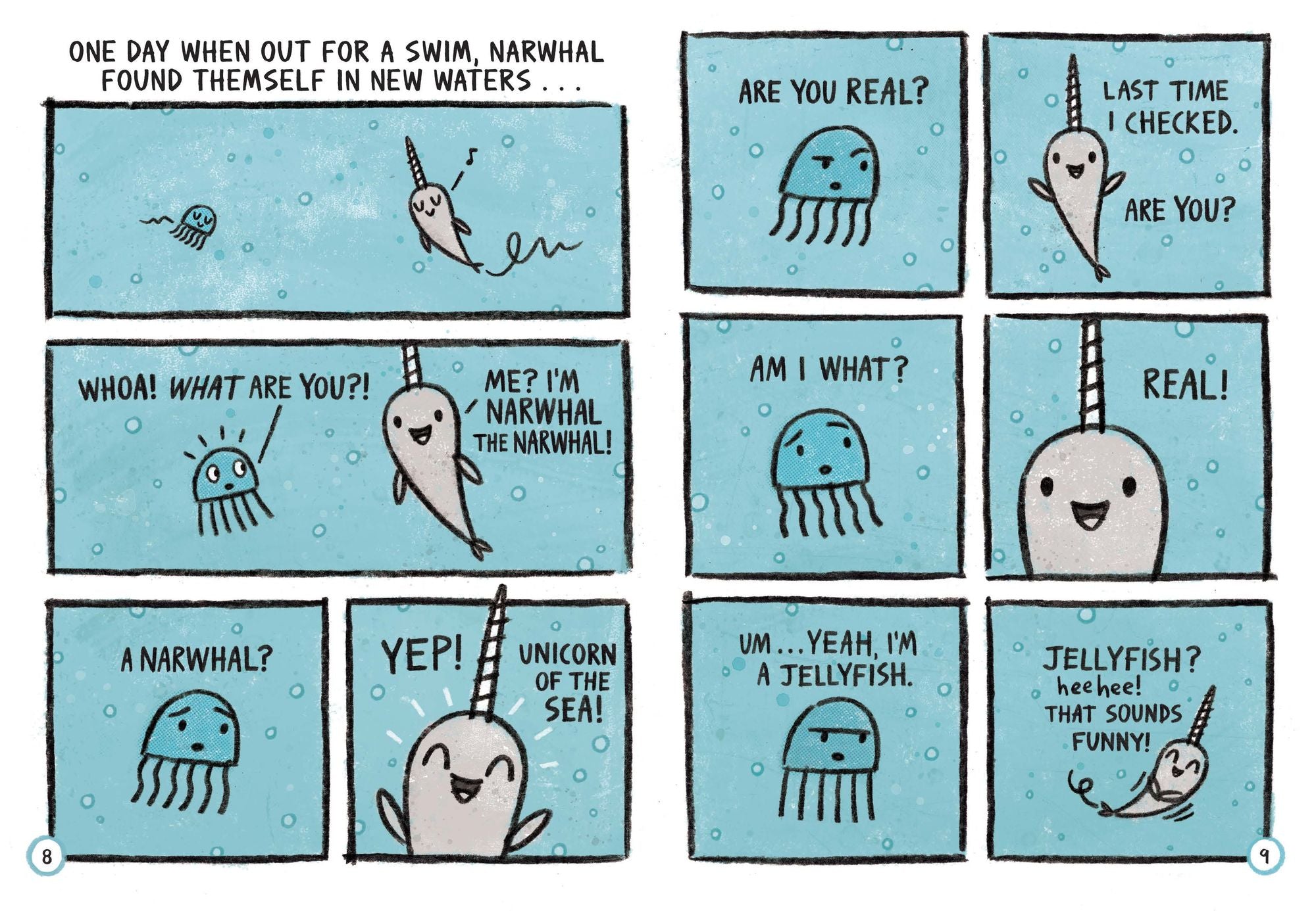 Narwhal: Unicorn of the Sea! (A Narwhal and Jelly Book #1)