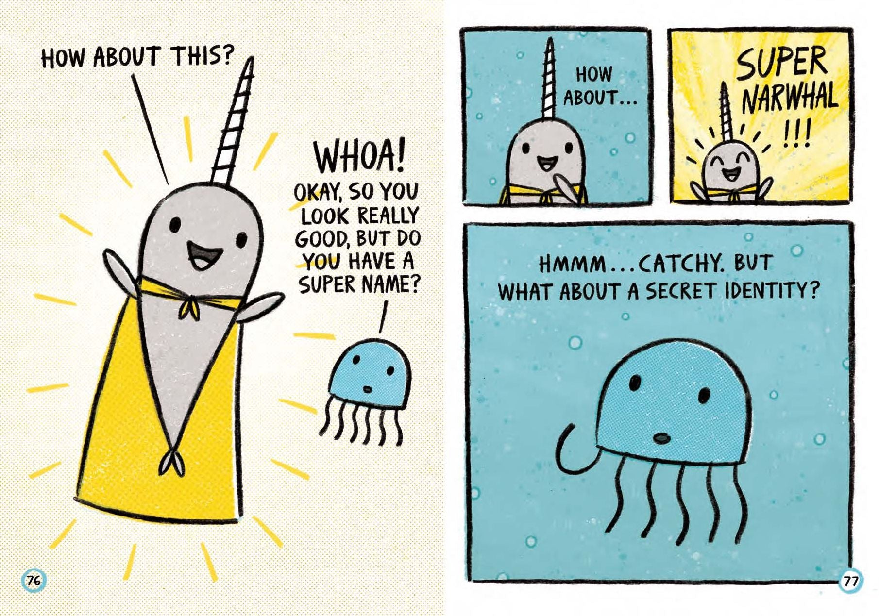 Super Narwhal and Jelly Jolt (A Narwhal and Jelly Book #2)