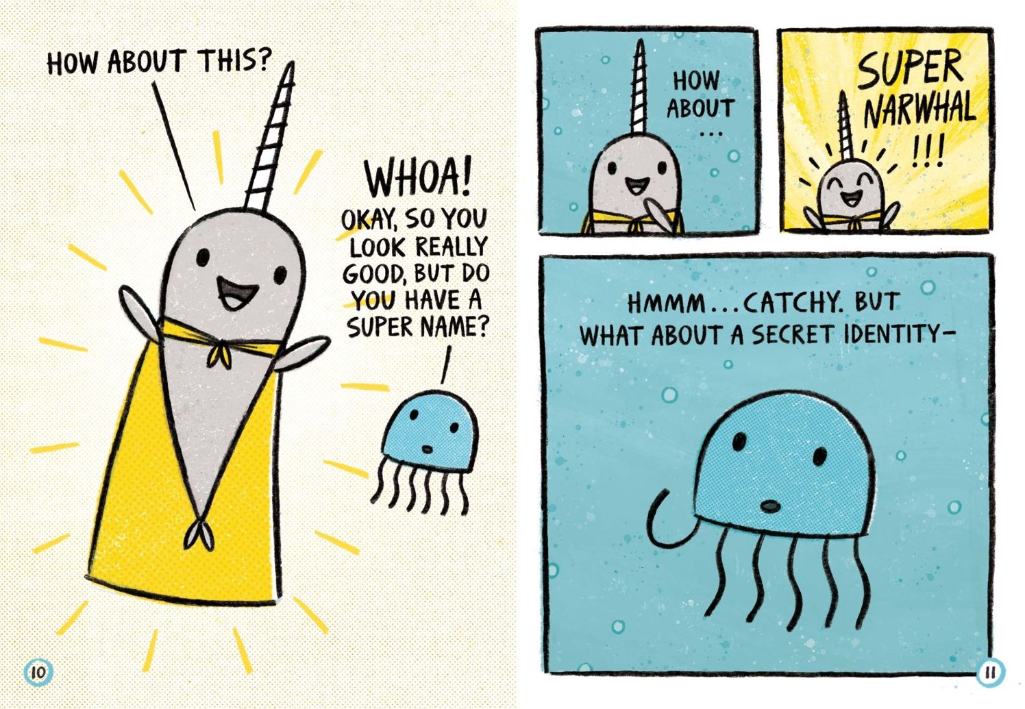 Super Narwhal and Jelly Jolt (A Narwhal and Jelly Book #2)
