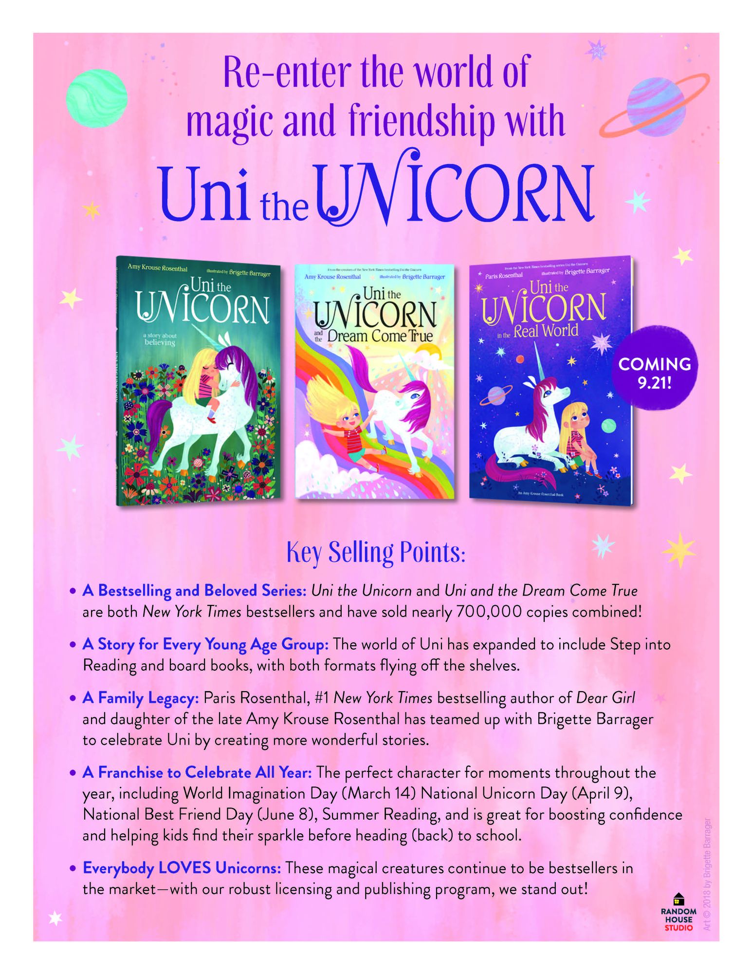 Uni the Unicorn and the Dream Come True