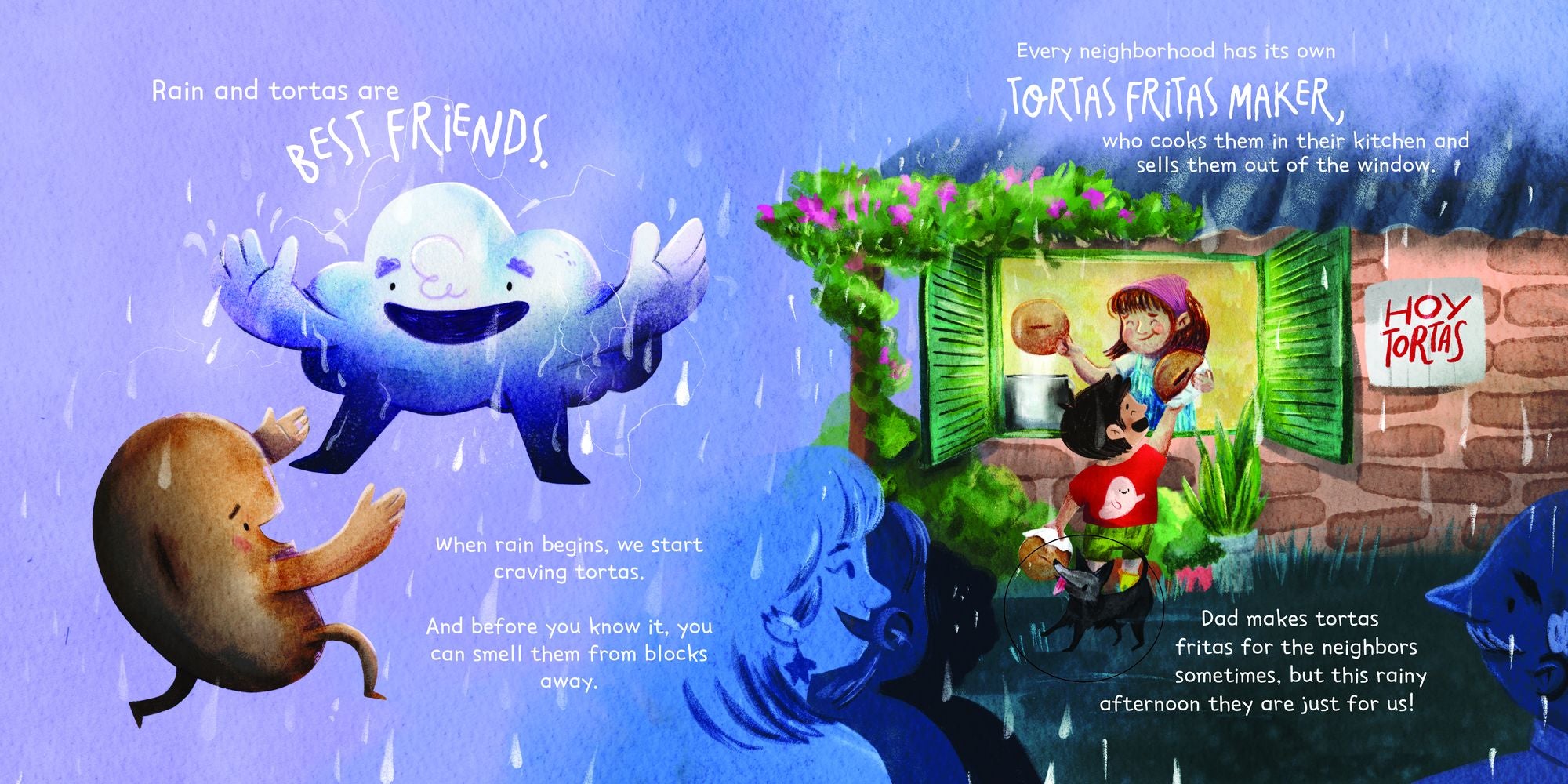 Rainy Day for Tortas Fritas