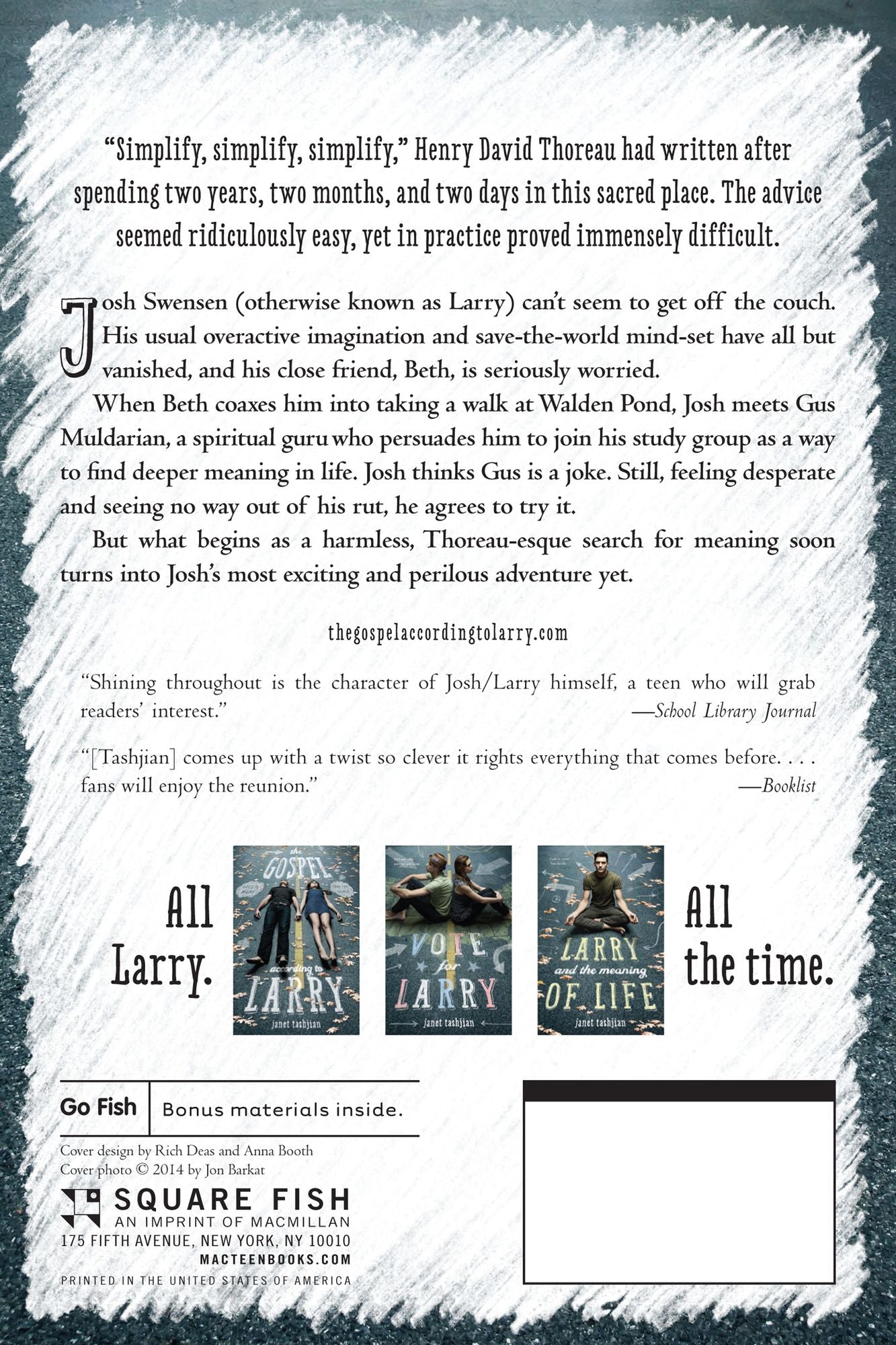 Larry and the Meaning of Life (Larry Series #3)