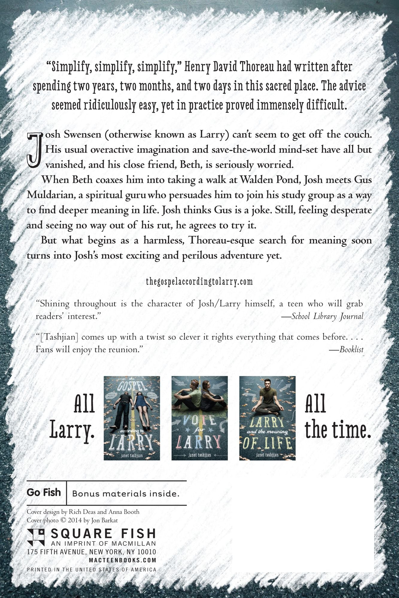 Larry and the Meaning of Life (Larry Series #3)
