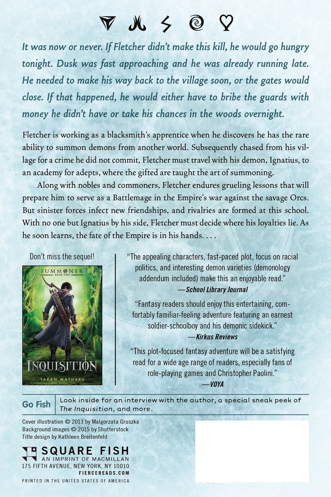 The Novice (Summoner Trilogy Series #1)