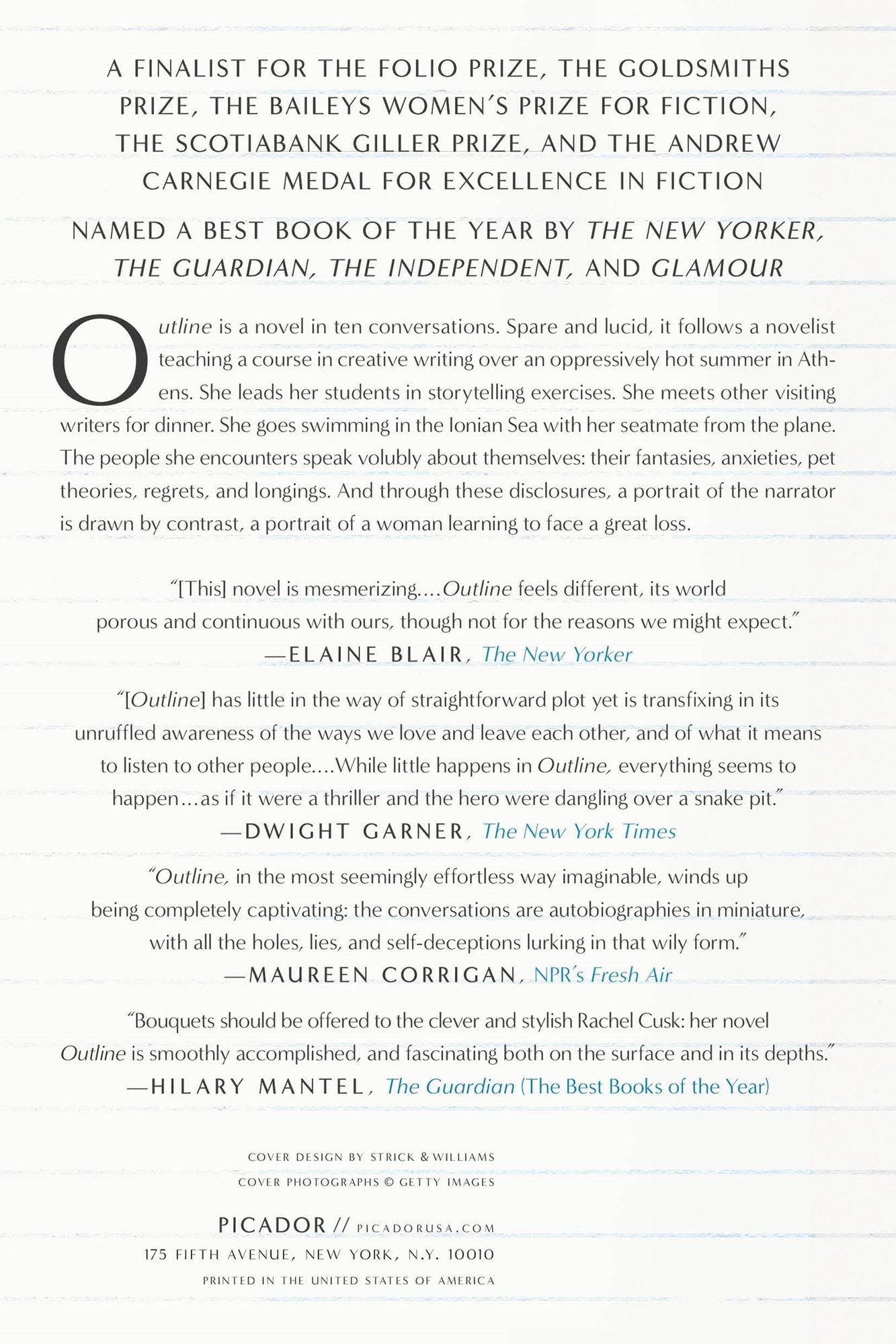 Outline: A Novel