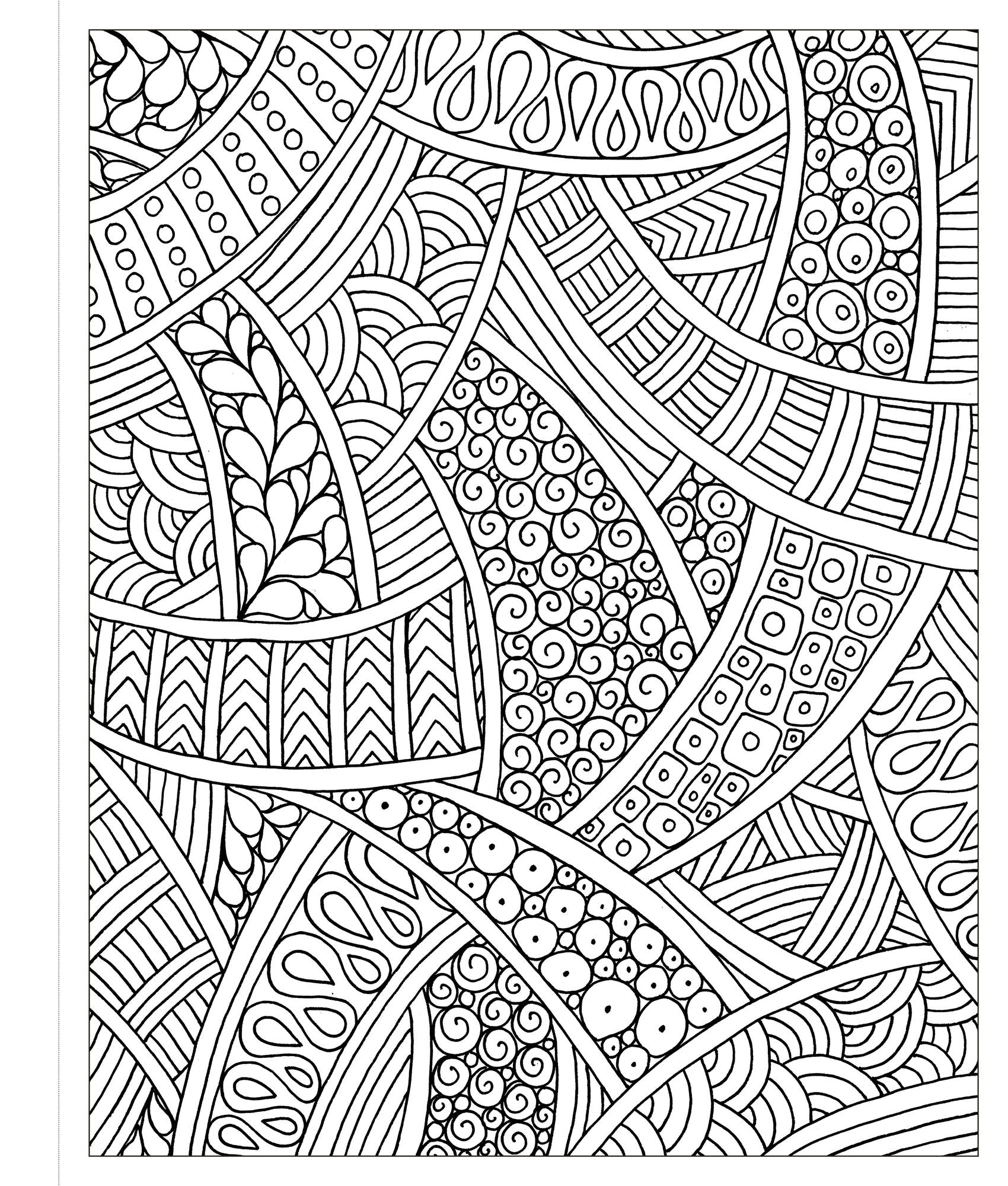 Zendoodle Coloring: Mindful Moments: Peaceful Doodles to Color and Display