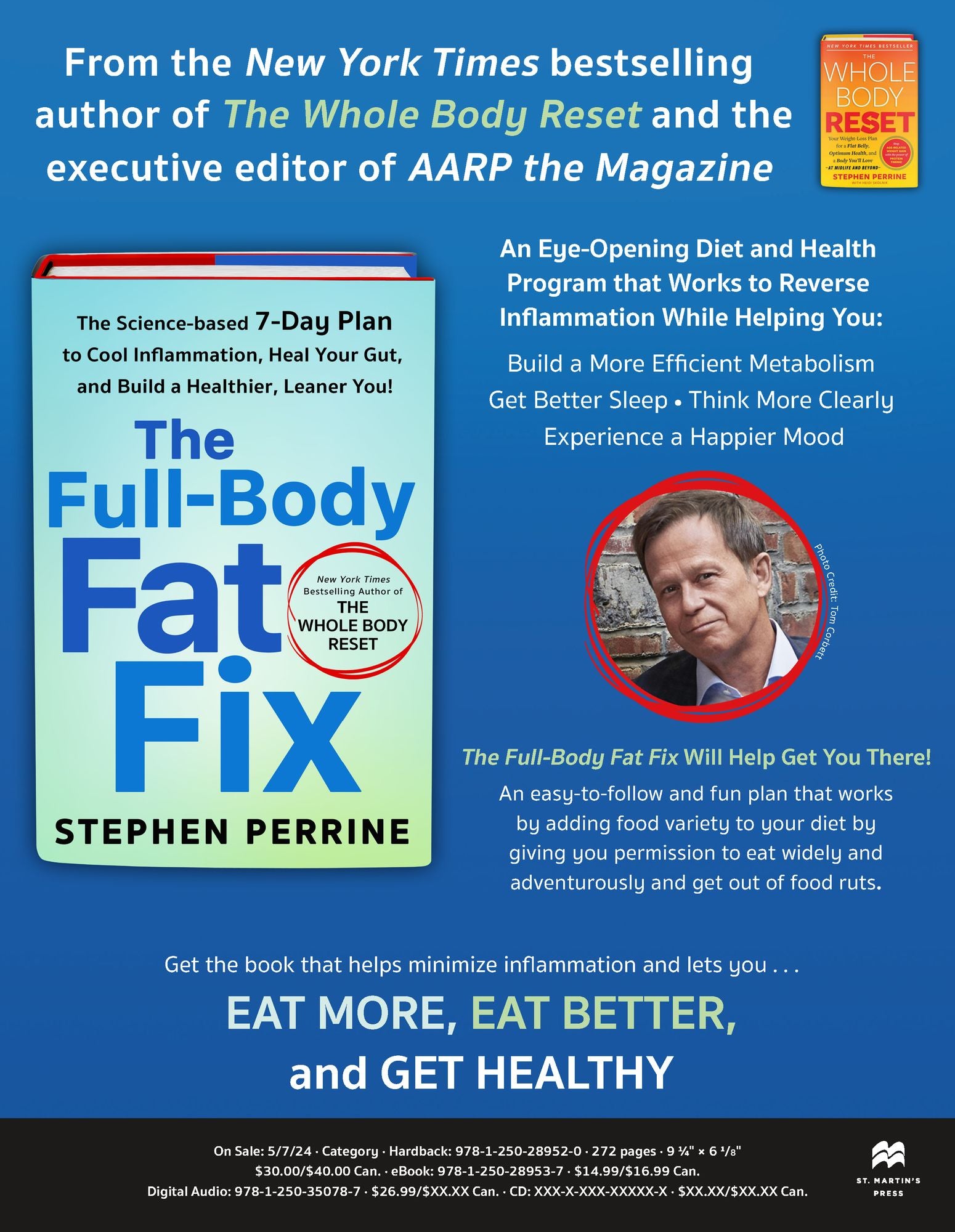 The Full-Body Fat Fix: The Science-Based 7-Day Plan to Cool Inflammation, Heal Your Gut, and Build a Healthier, Leaner You!