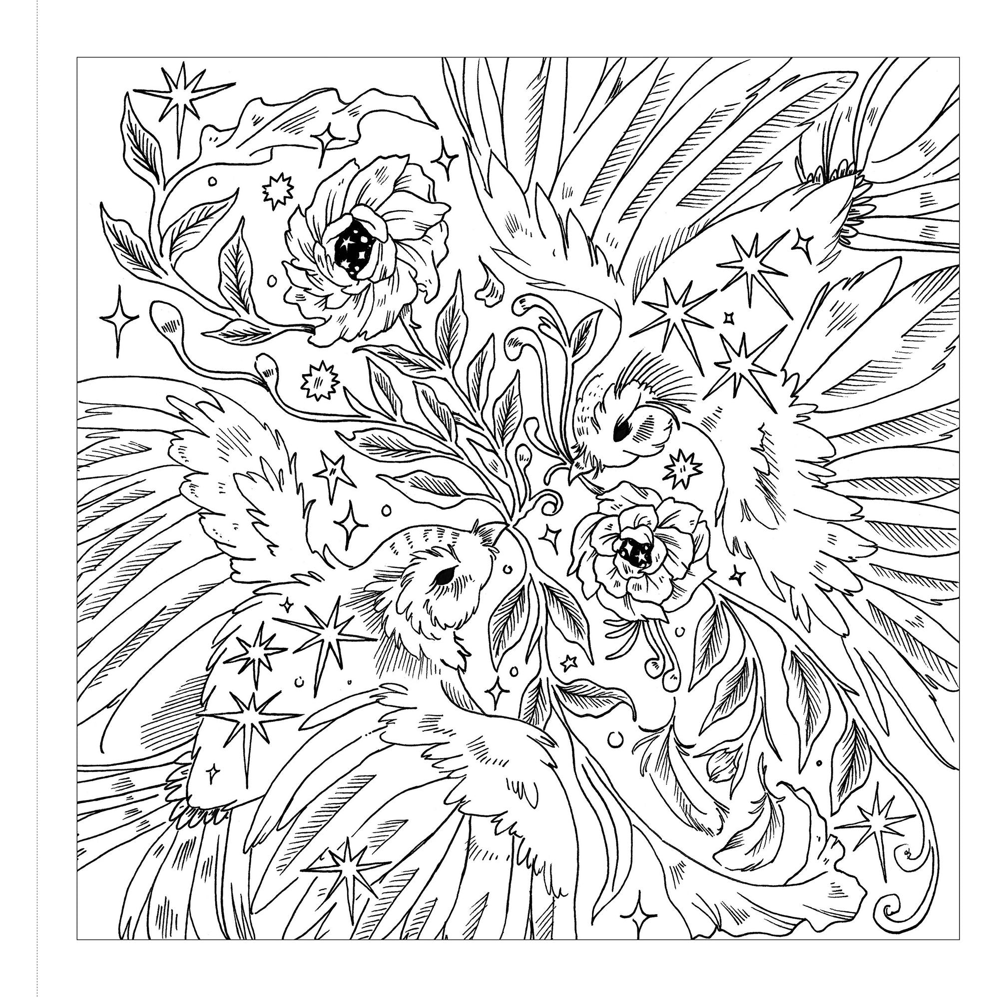 Starcana: Green Magic: A Coloring Book of Botanical Enchantment