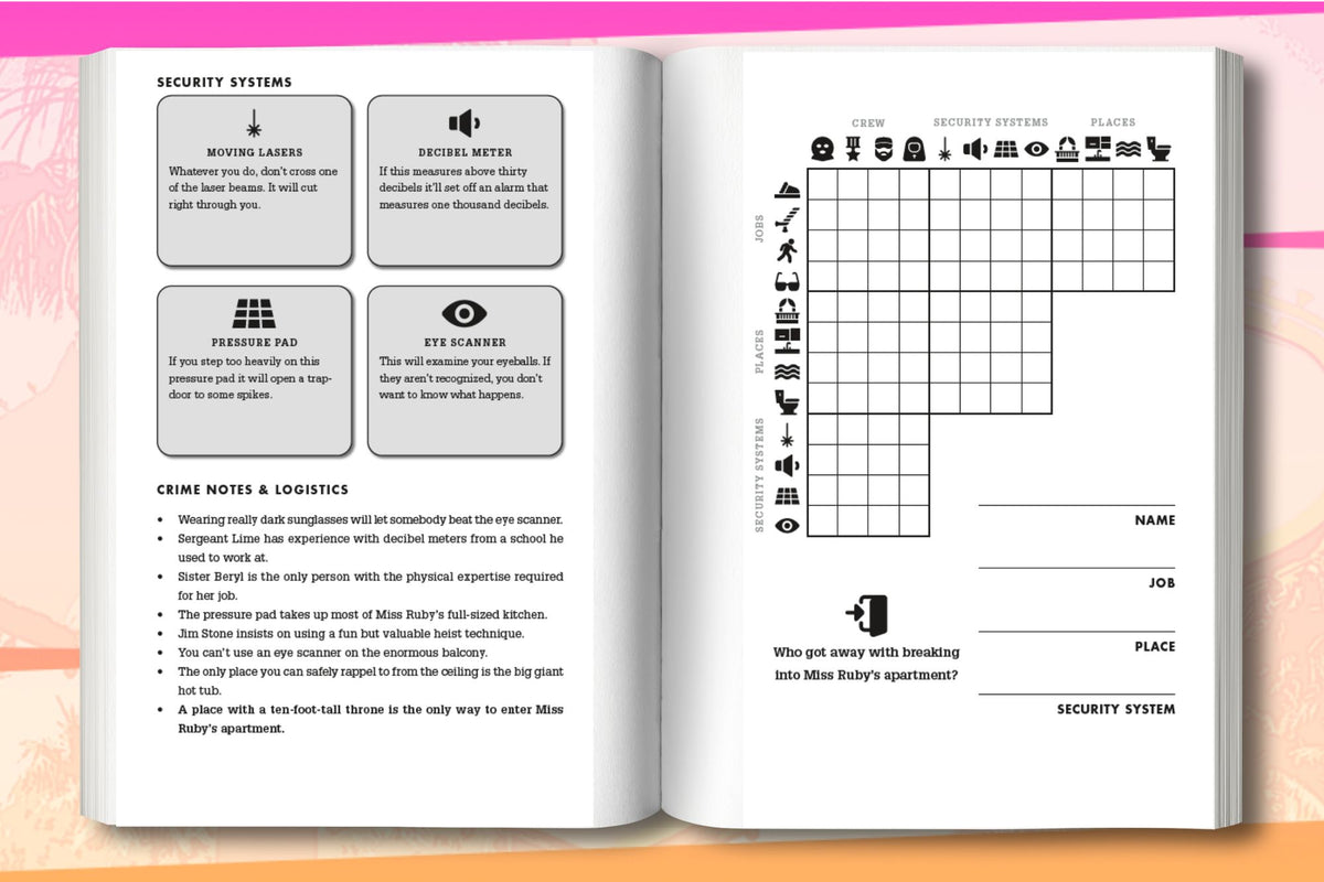 Murdle Heist: 56 Clever Capers to Crack with Logic