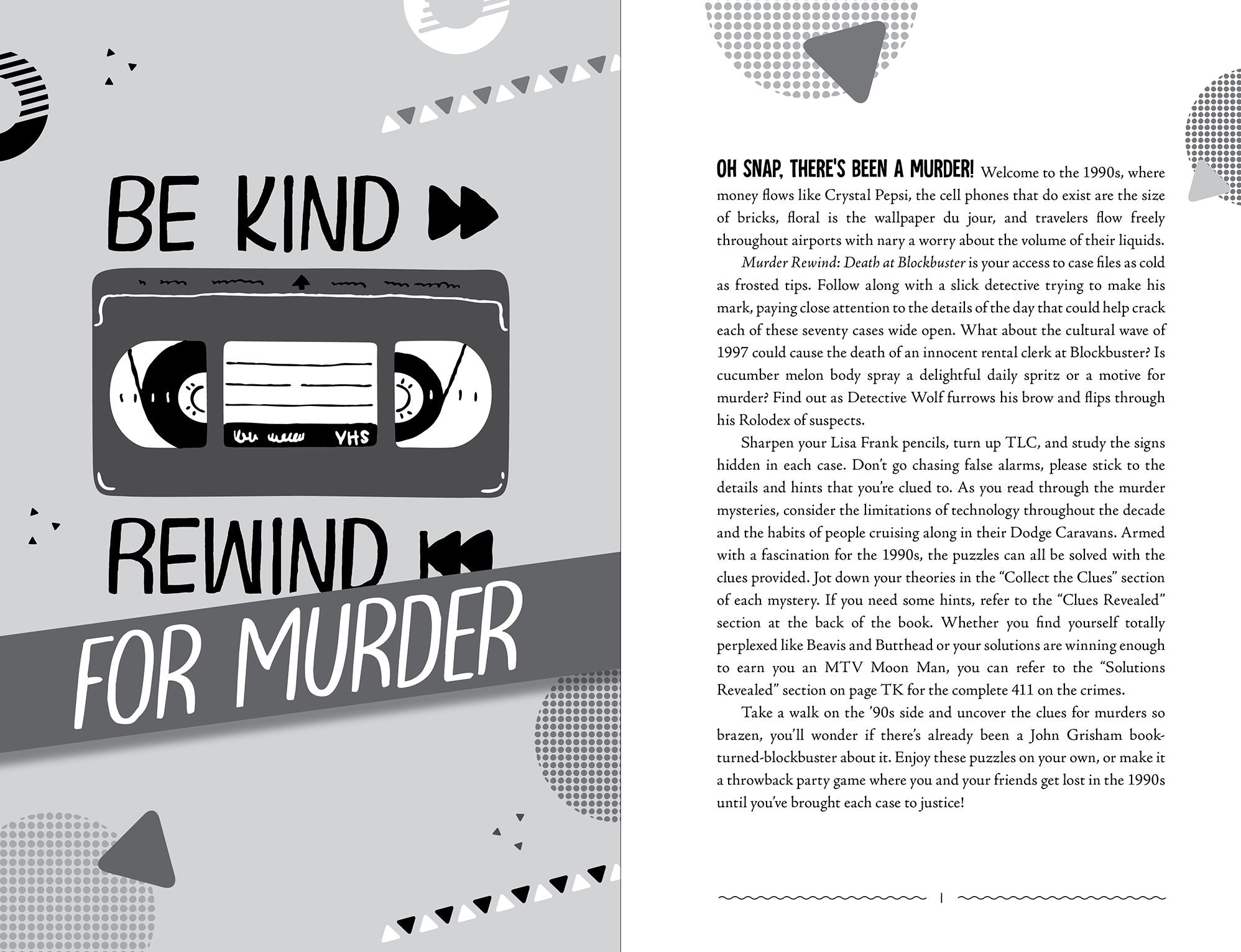 Murder Rewind: Death at Blockbuster: Minute Mysteries Set in the 1990s