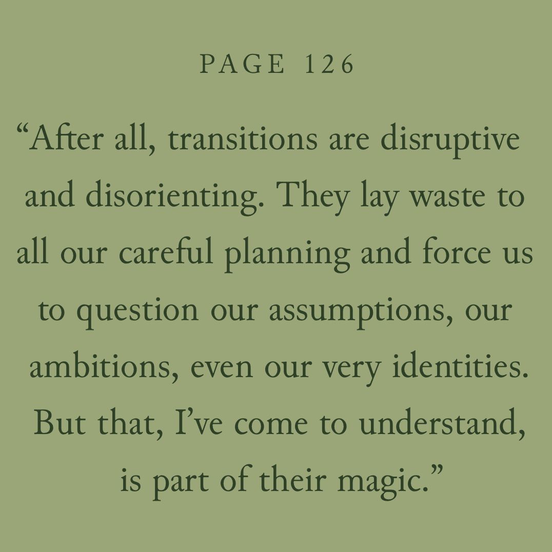 The Next Day: Transitions, Change, and Moving Forward