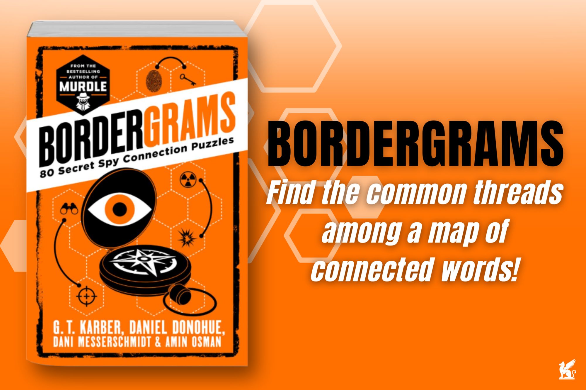 Bordergrams: 80 Secret Spy Connection Puzzles from the Bestselling Author of Murdle