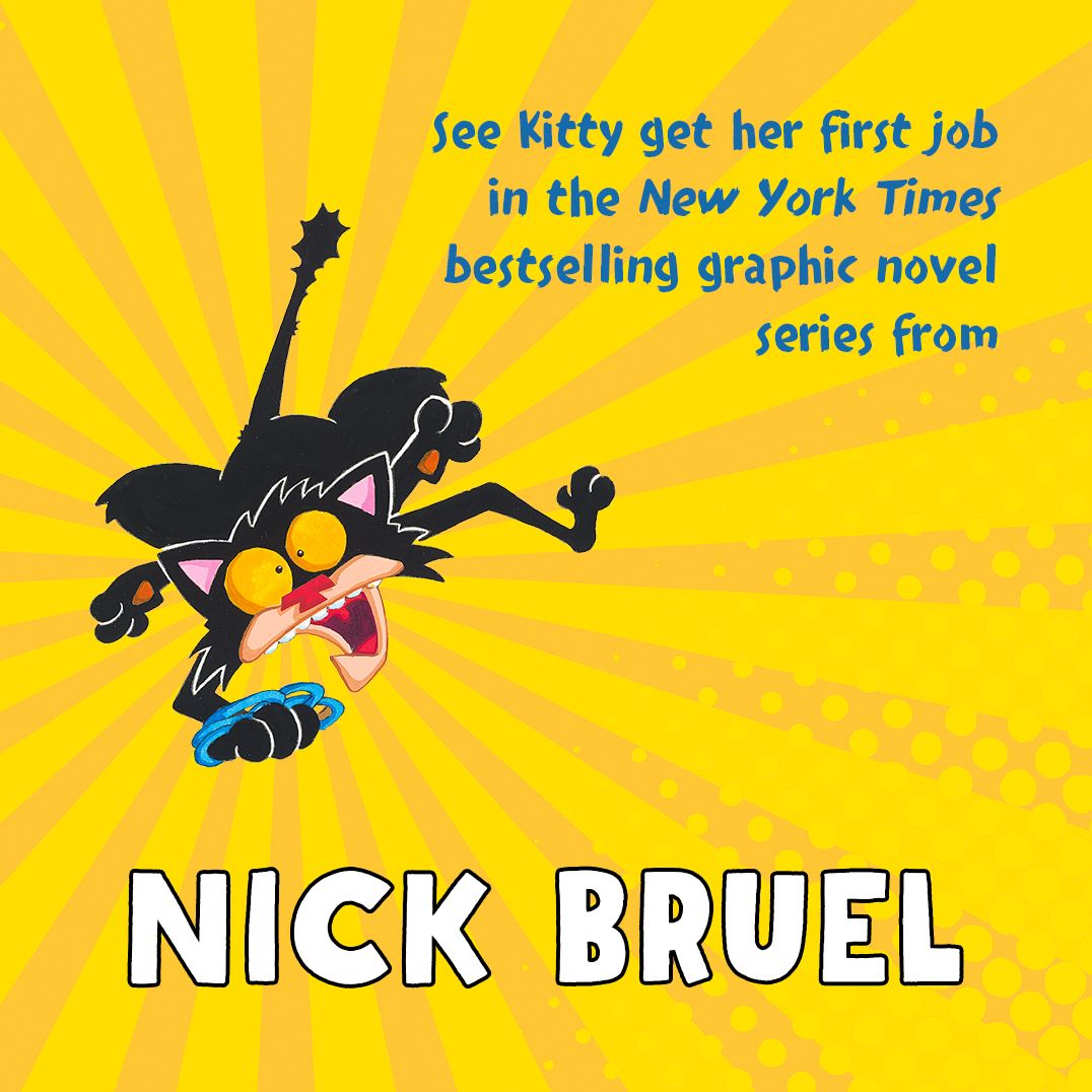 Bad Kitty Gets a Job (Graphic Novel)