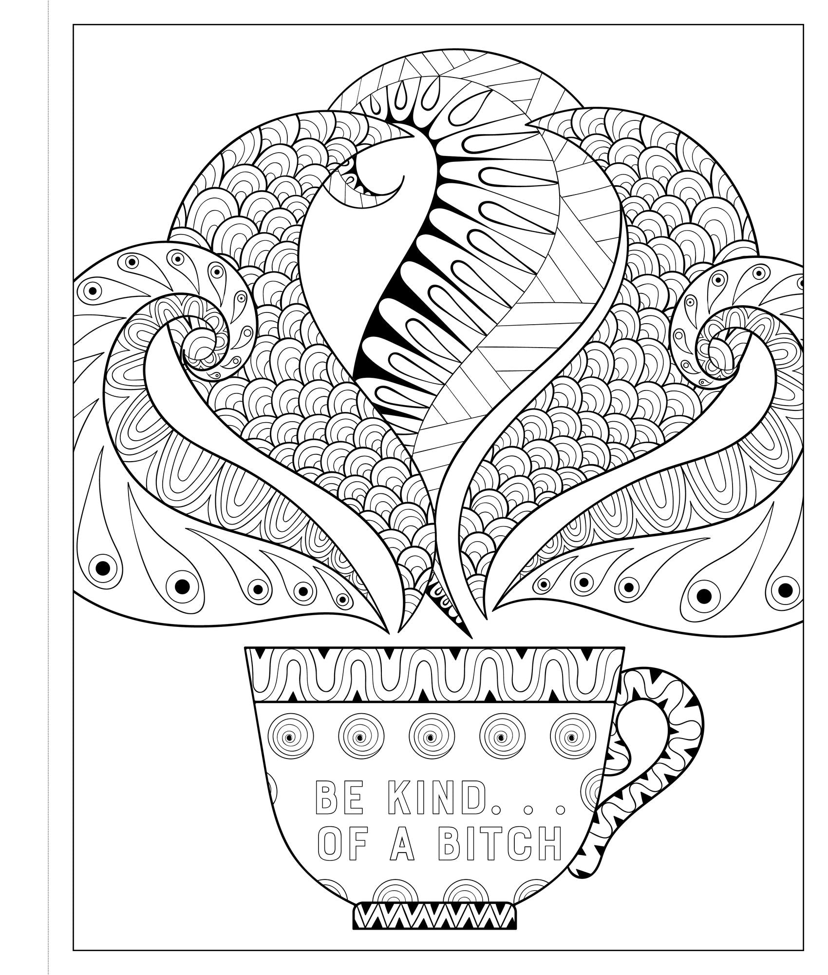 Live, Laugh, F*ck Off: A Sweary Coloring Book