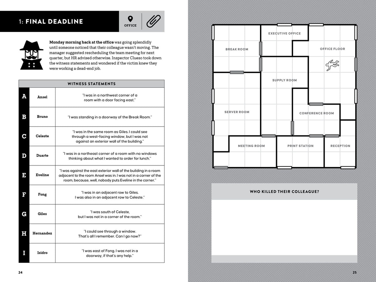 Cluedoku: 101 Crime Scene Sudoku Puzzles