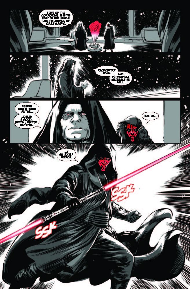 Star Wars: Darth Maul - Black, White & Red