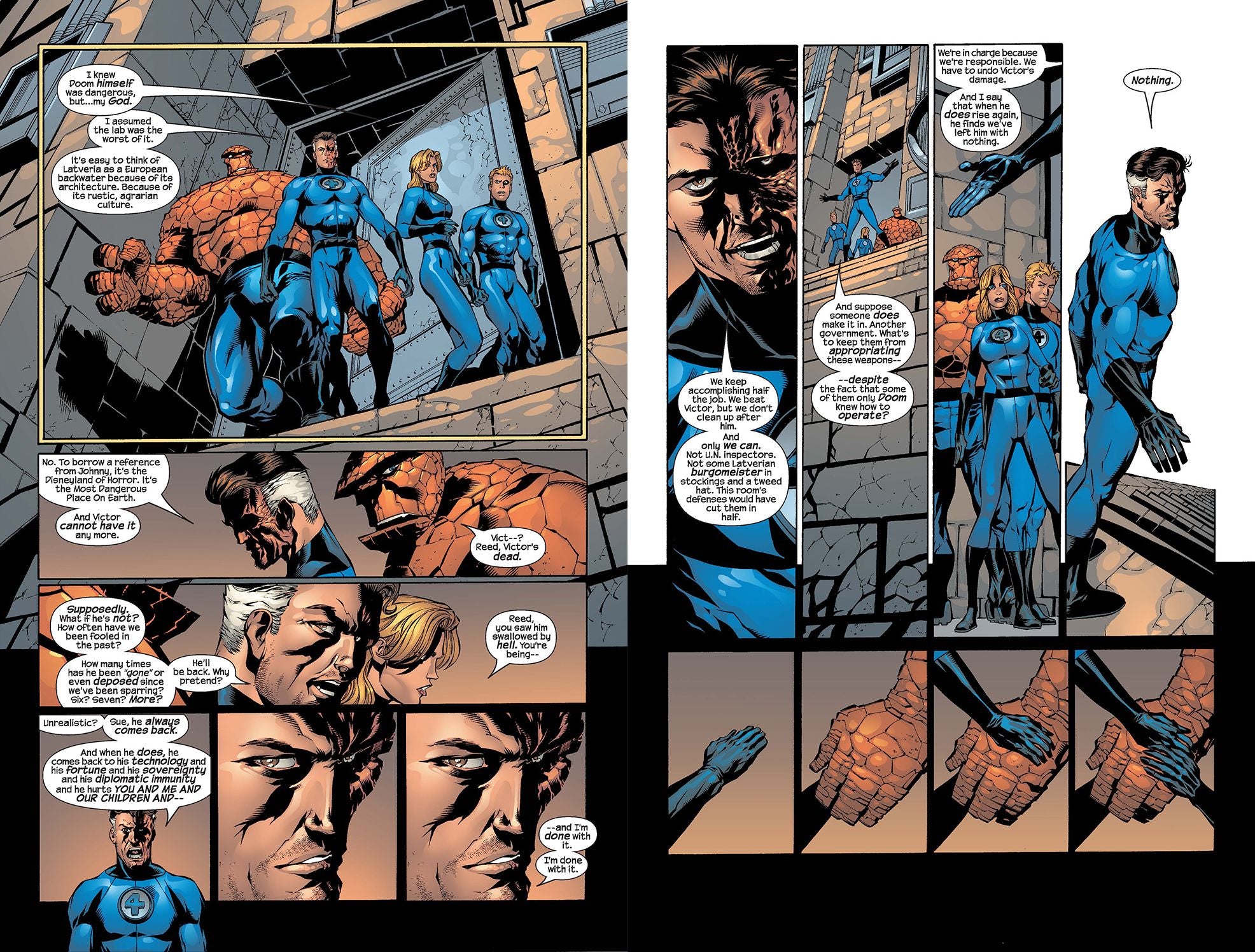 Fantastic Four By Waid & Wieringo: Authoritative Action