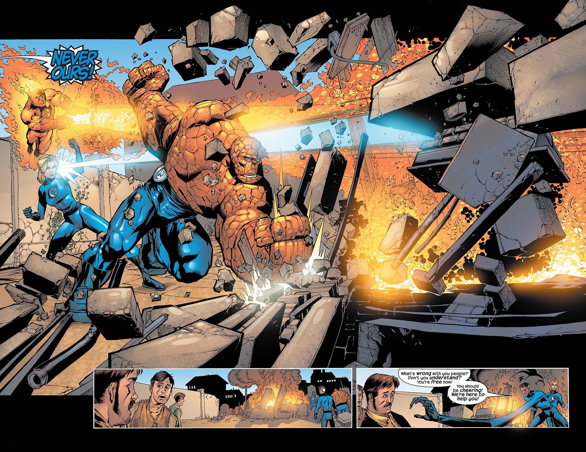 Fantastic Four By Waid & Wieringo: Authoritative Action