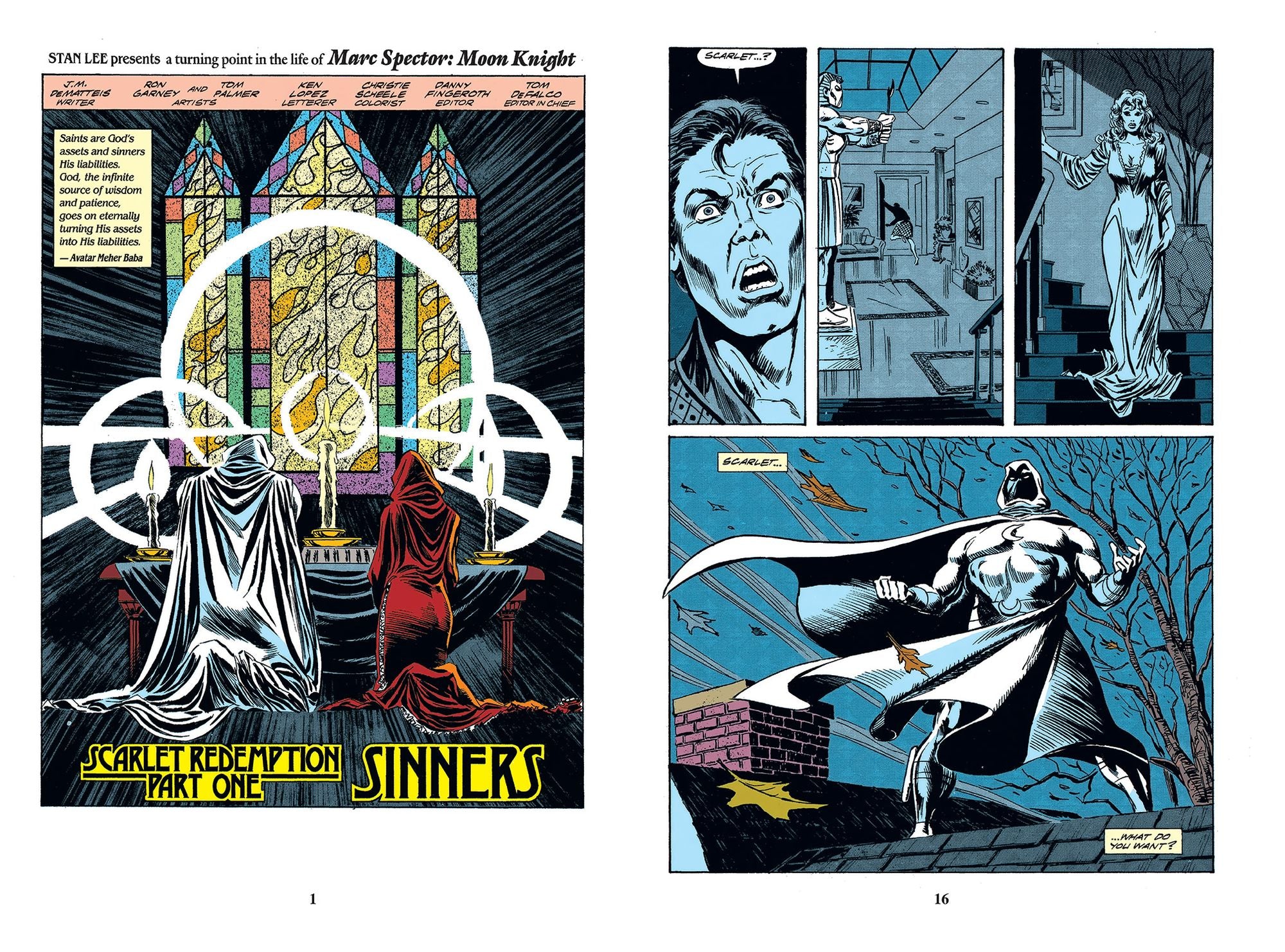 Moon Knight Epic Collection: Scarlet Redemption