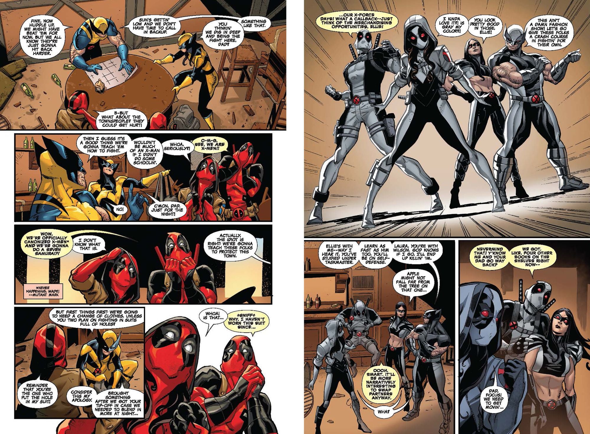 Wolverines & Deadpools: Claws & Mercs