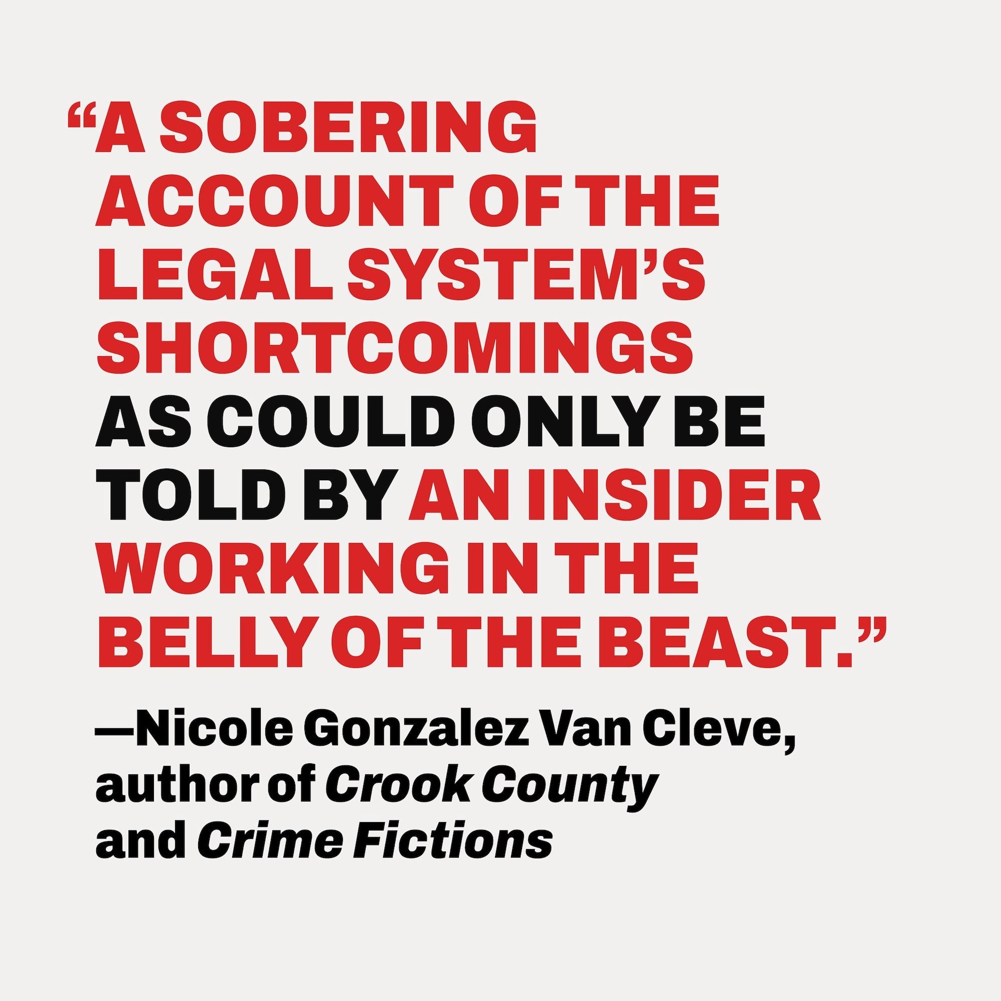 Law on Trial: An Unlikely Insider Reckons with Our Legal System