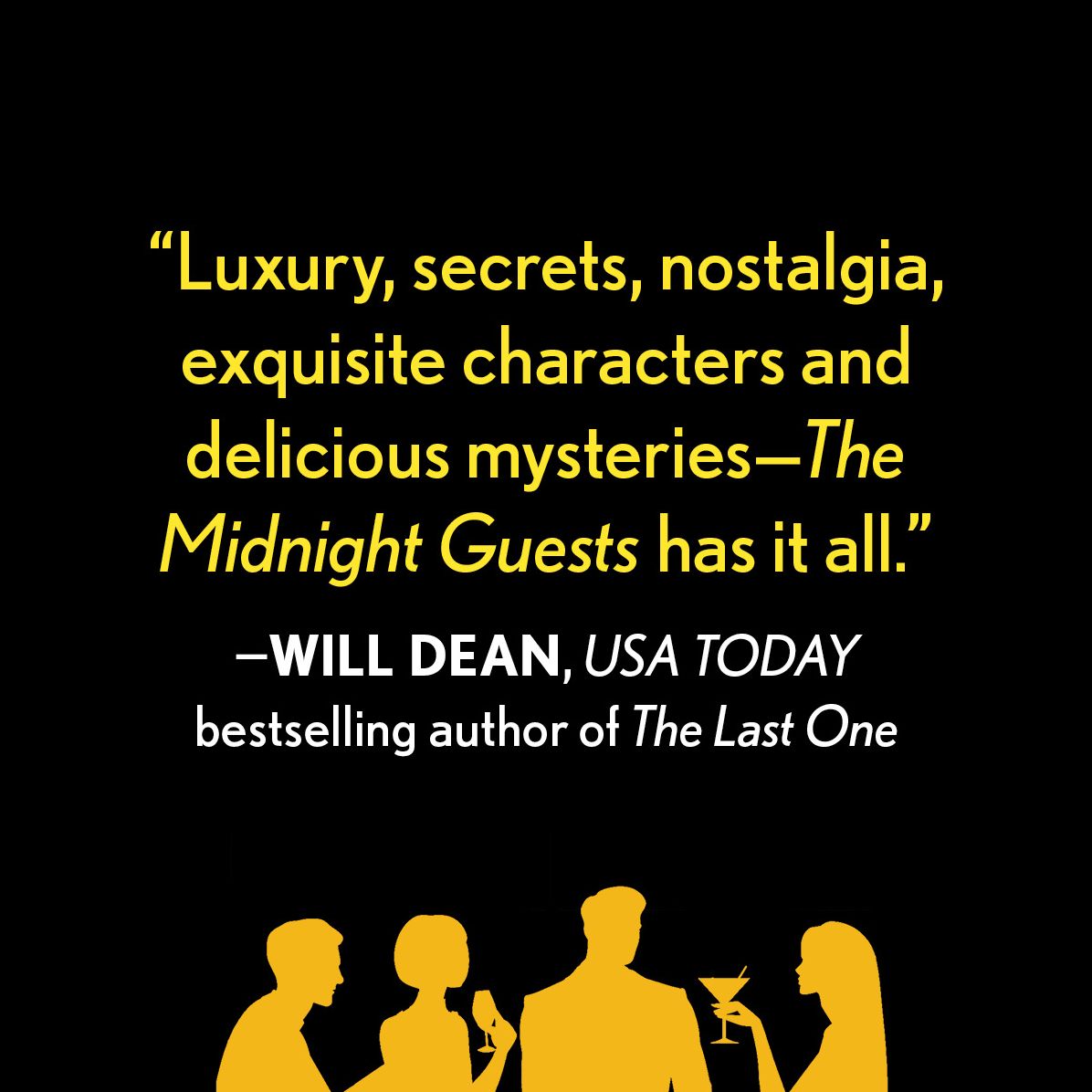 The Midnight Guests: A Lush, Intricate 1920s Mystery of Wealthy Strangers and Deadly Secrets