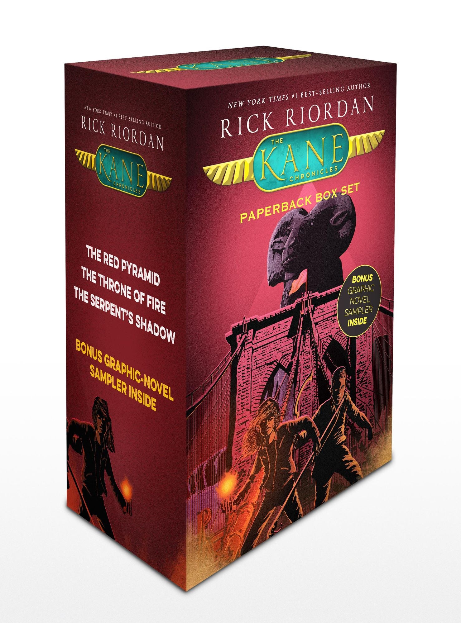 Kane Chronicles, The Paperback Box Set-The Kane Chronicles Box Set with Graphic Novel Sampler